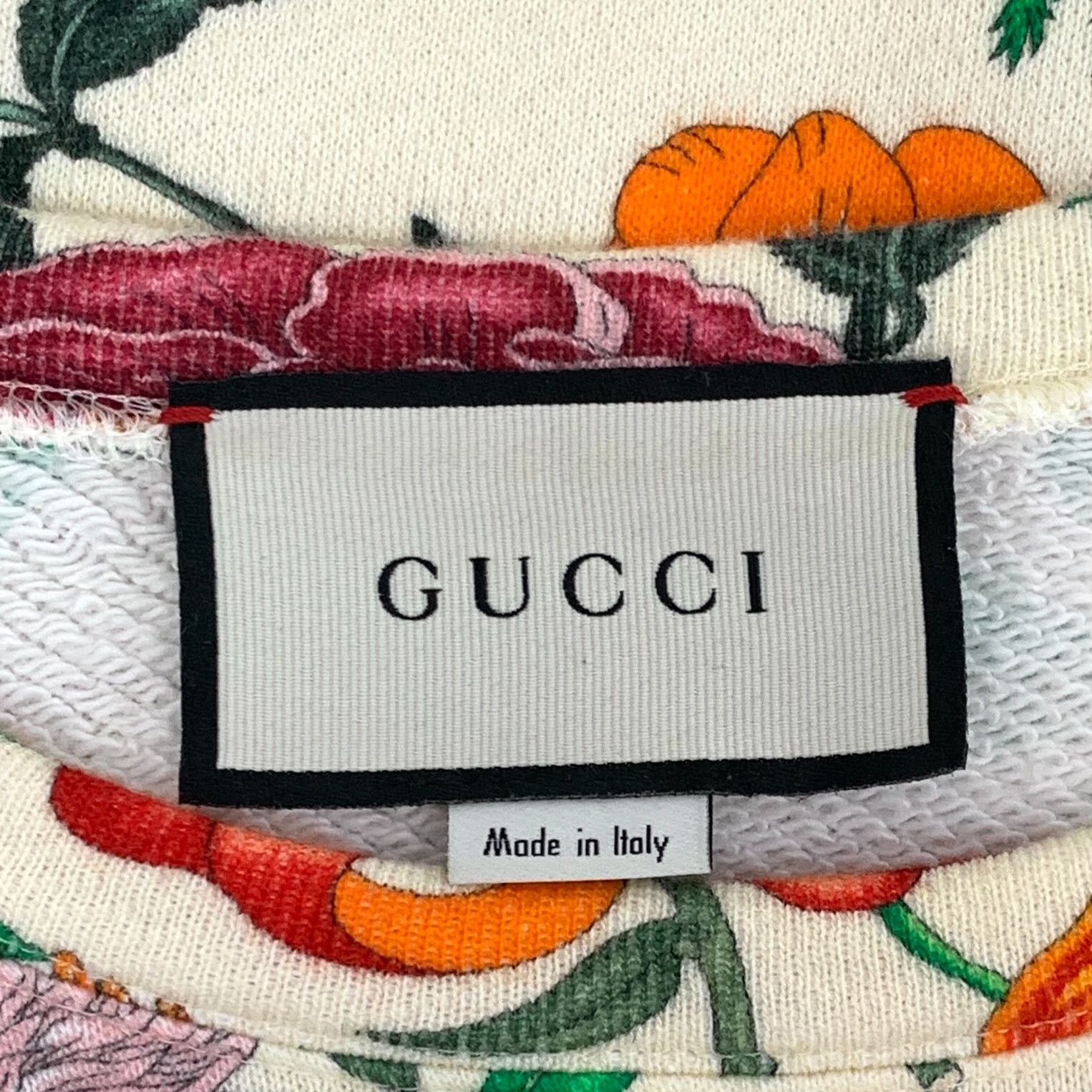 Gucci Gucci Floral Print Logo Sweatshirt XS Size US XS / EU 42 / 0 - 7 Thumbnail