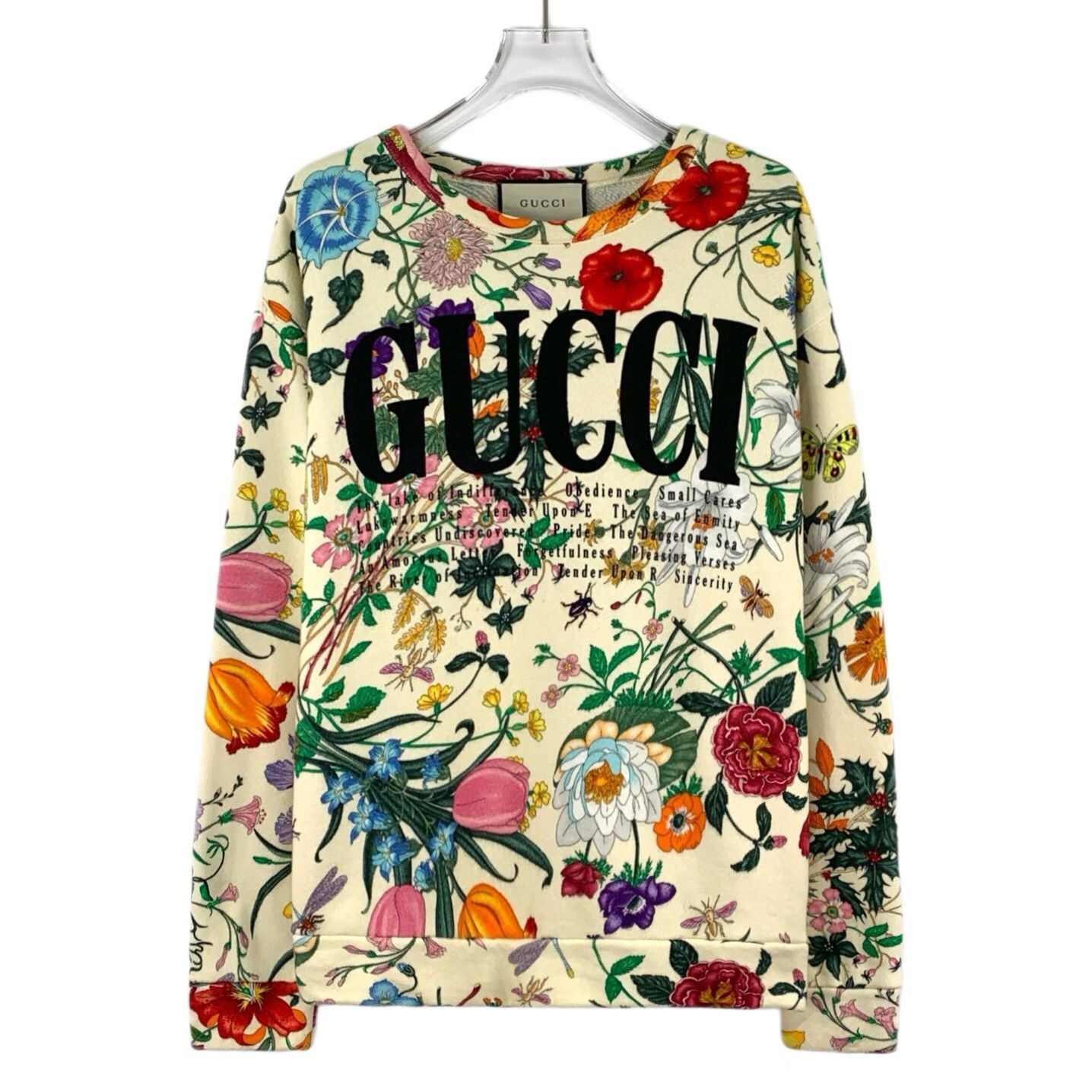 Gucci Gucci Floral Print Logo Sweatshirt XS Size US XS / EU 42 / 0 - 2 Thumbnail