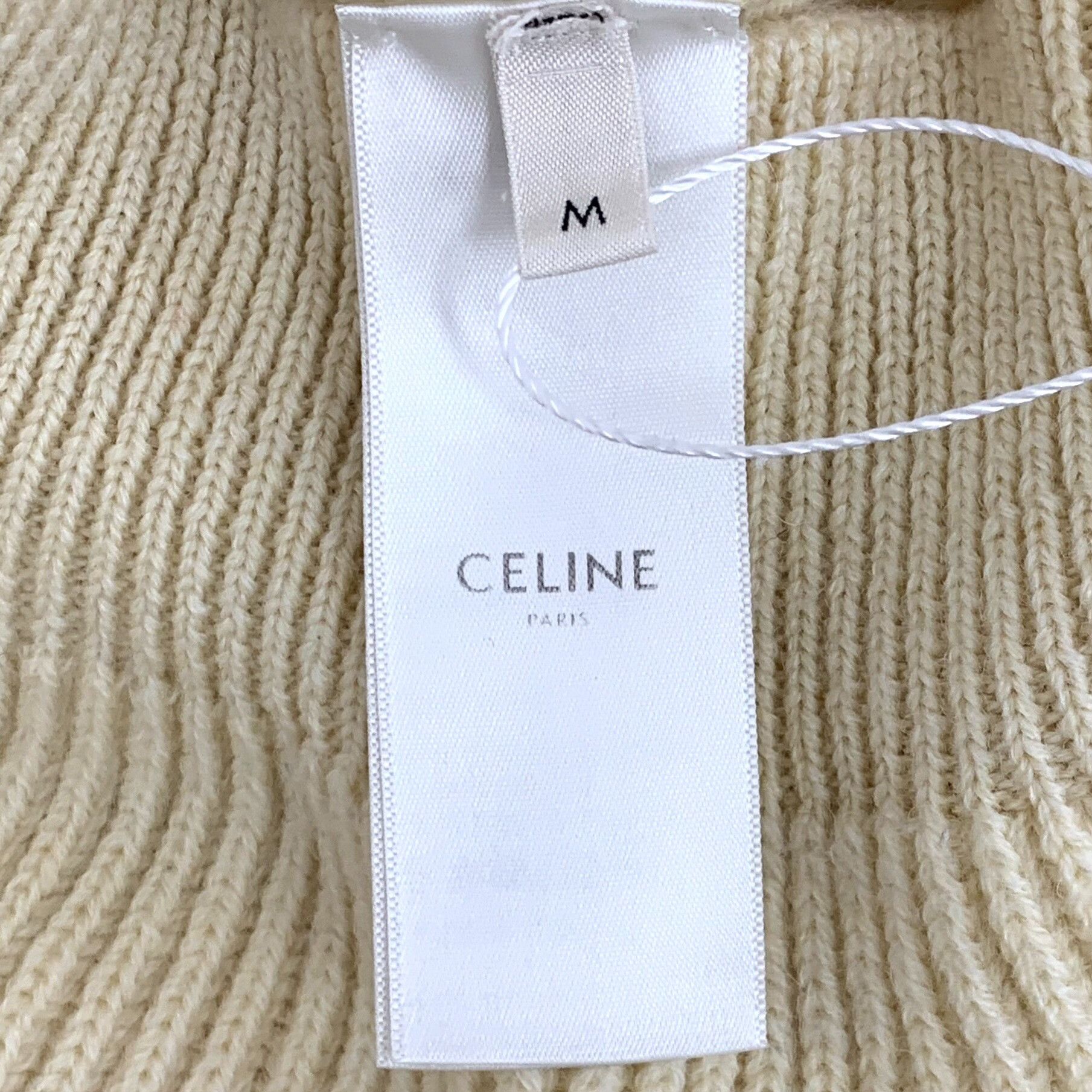 Celine Celine Triomphe Patch Wool Knit Sweater Size M Size M / US 6-8 / IT 42-44 - 7 Thumbnail