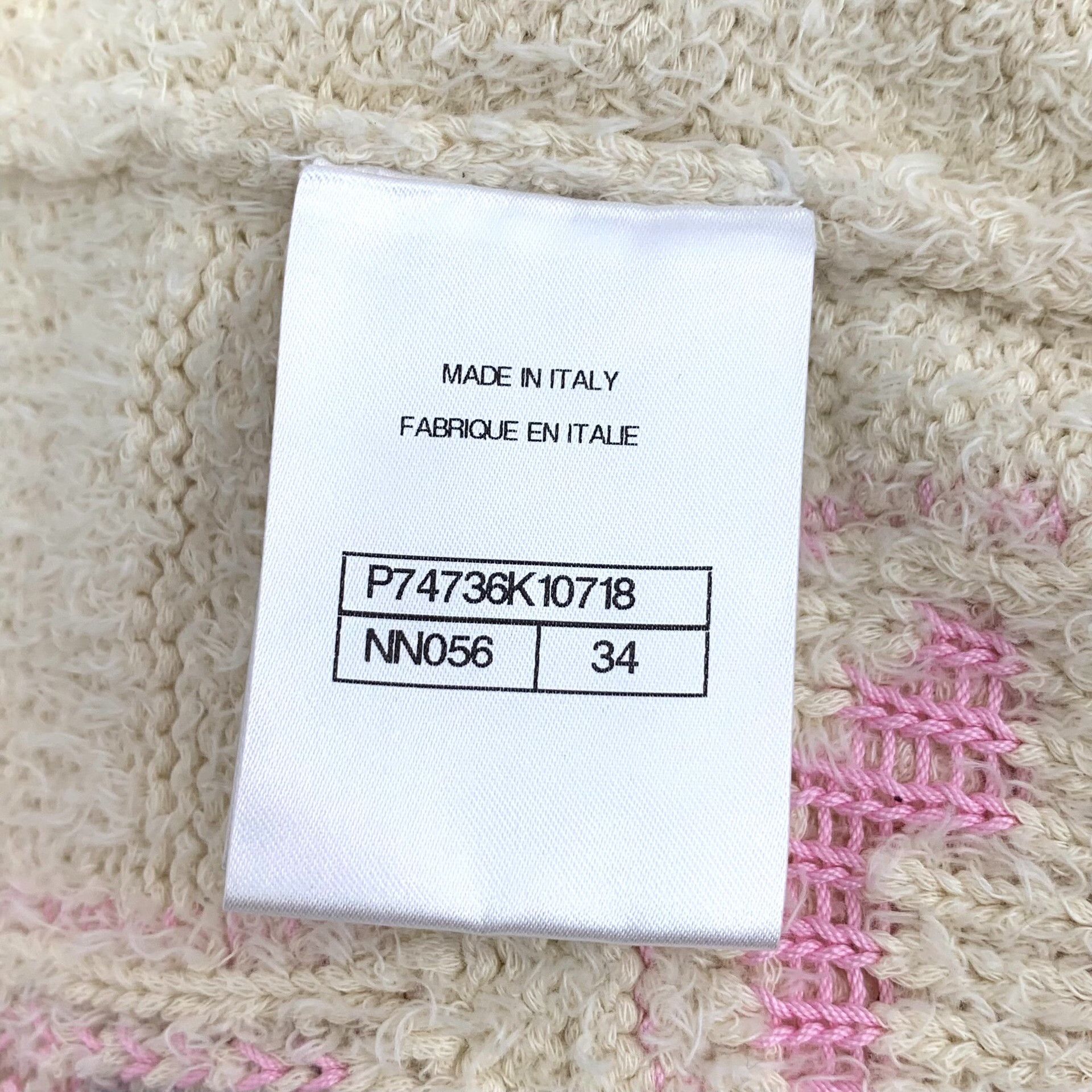 Chanel Chanel Logo Intarsia Belted Cardigan FR 34 Size XS / US 0-2 / IT 36-38 - 9 Thumbnail