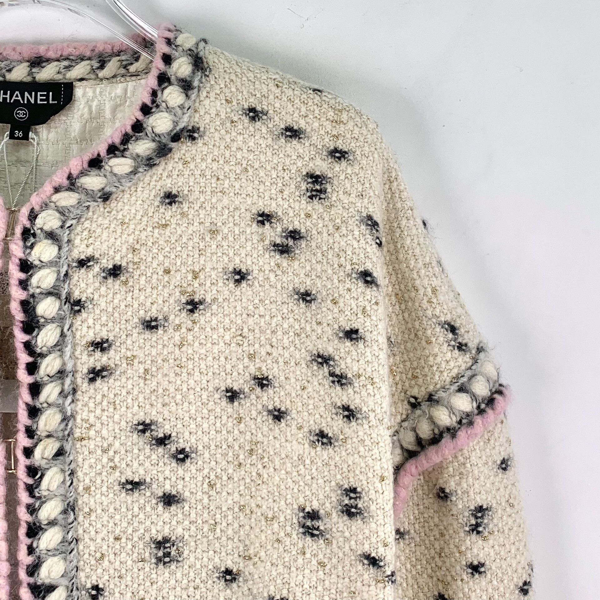 Chanel Chanel Cashmere Blend Knit Jacket 36 Size XS / US 0-2 / IT 36-38 - 4 Thumbnail