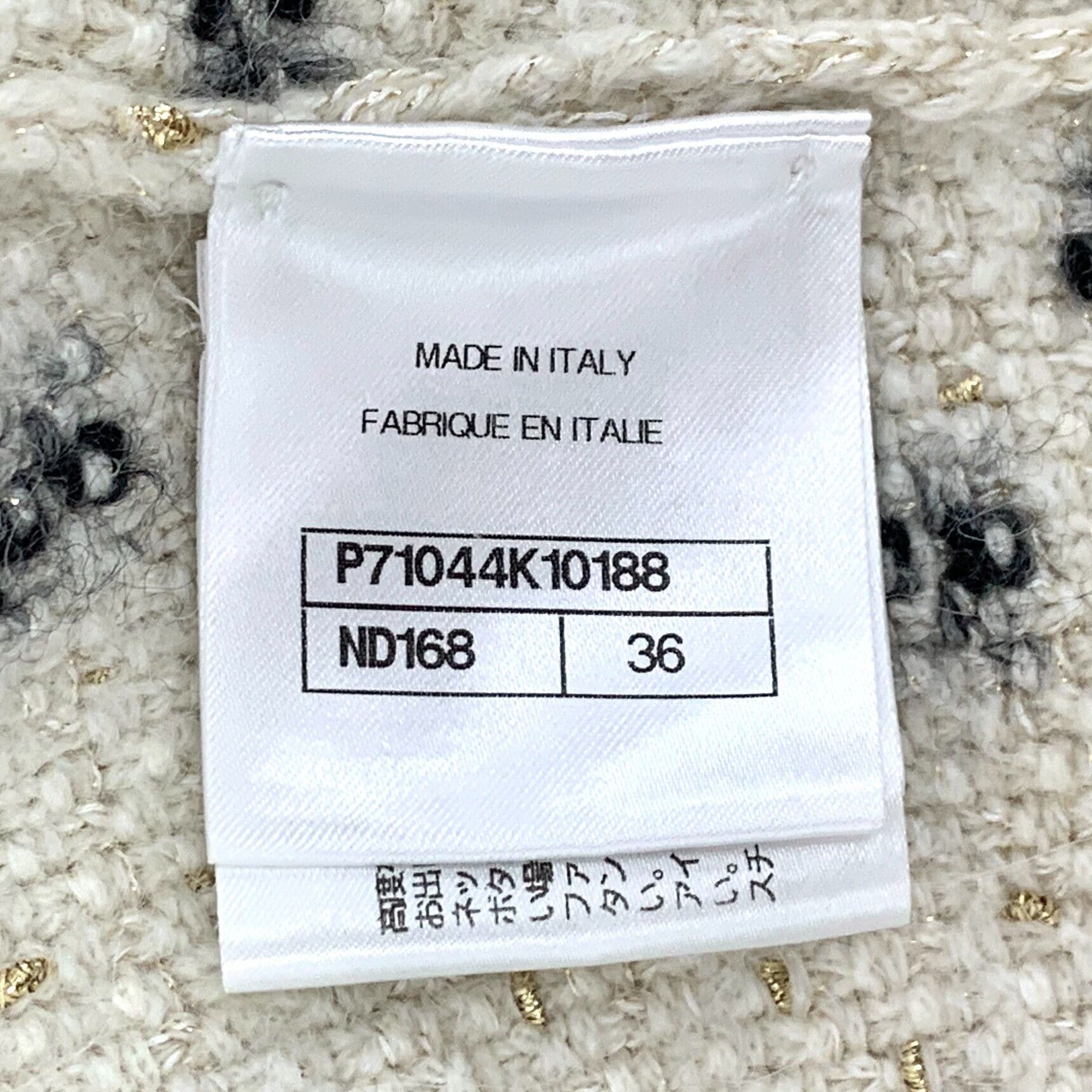 Chanel Chanel Cashmere Blend Knit Jacket 36 Size XS / US 0-2 / IT 36-38 - 7 Thumbnail
