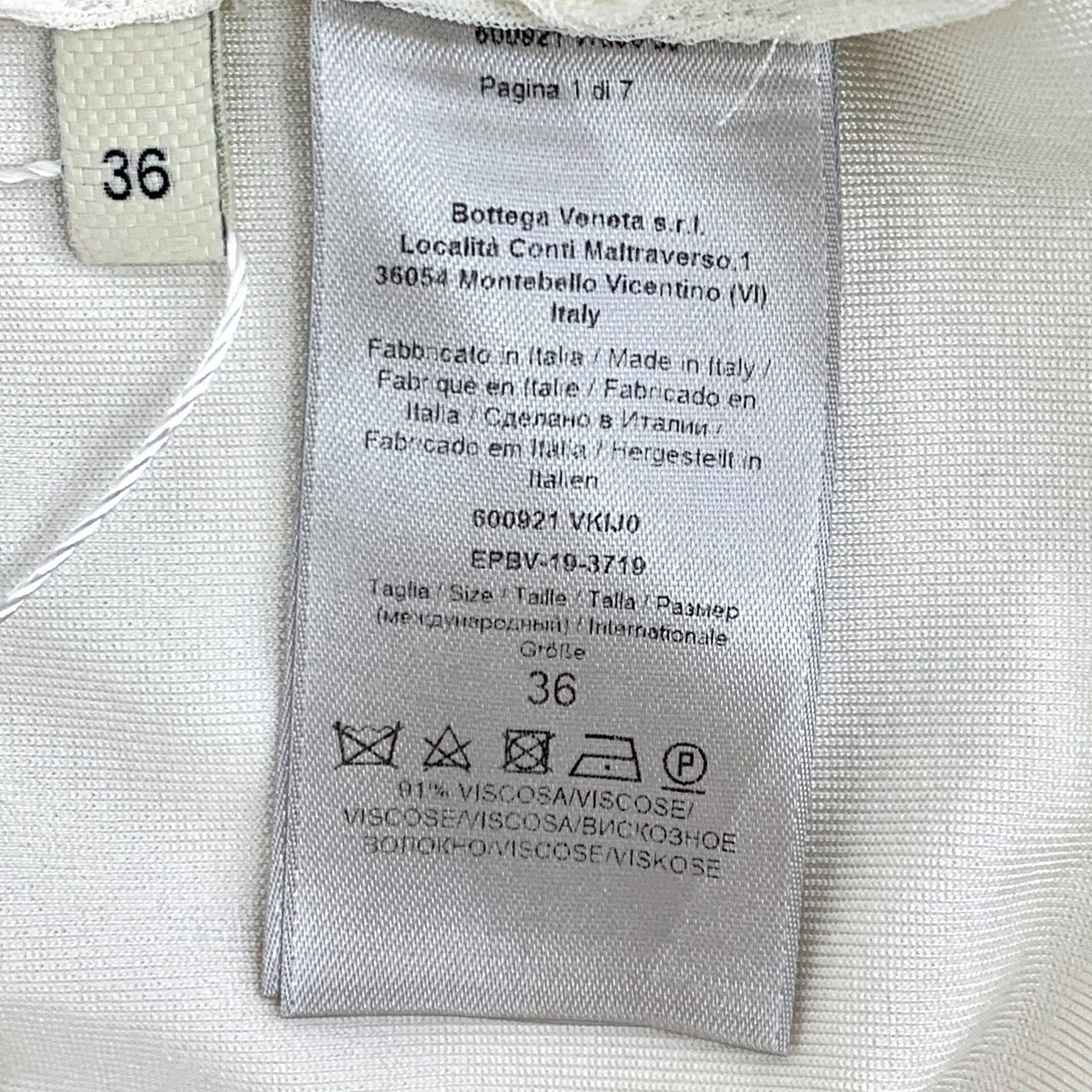 Bottega Veneta Bottega Veneta Pre-Spring 2020 Viscose Polo IT 36 Size XS / US 0-2 / IT 36-38 - 7 Thumbnail
