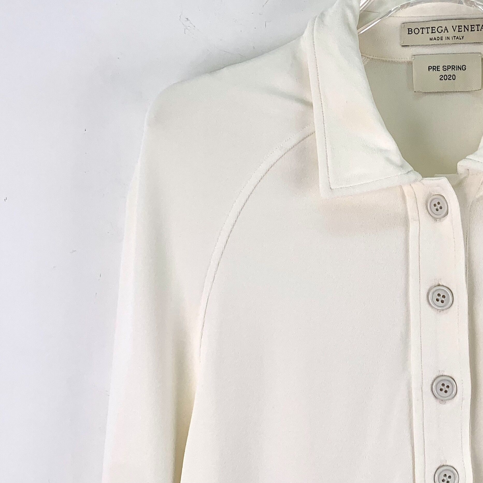 Bottega Veneta Bottega Veneta Pre-Spring 2020 Viscose Polo IT 36 Size XS / US 0-2 / IT 36-38 - 4 Thumbnail