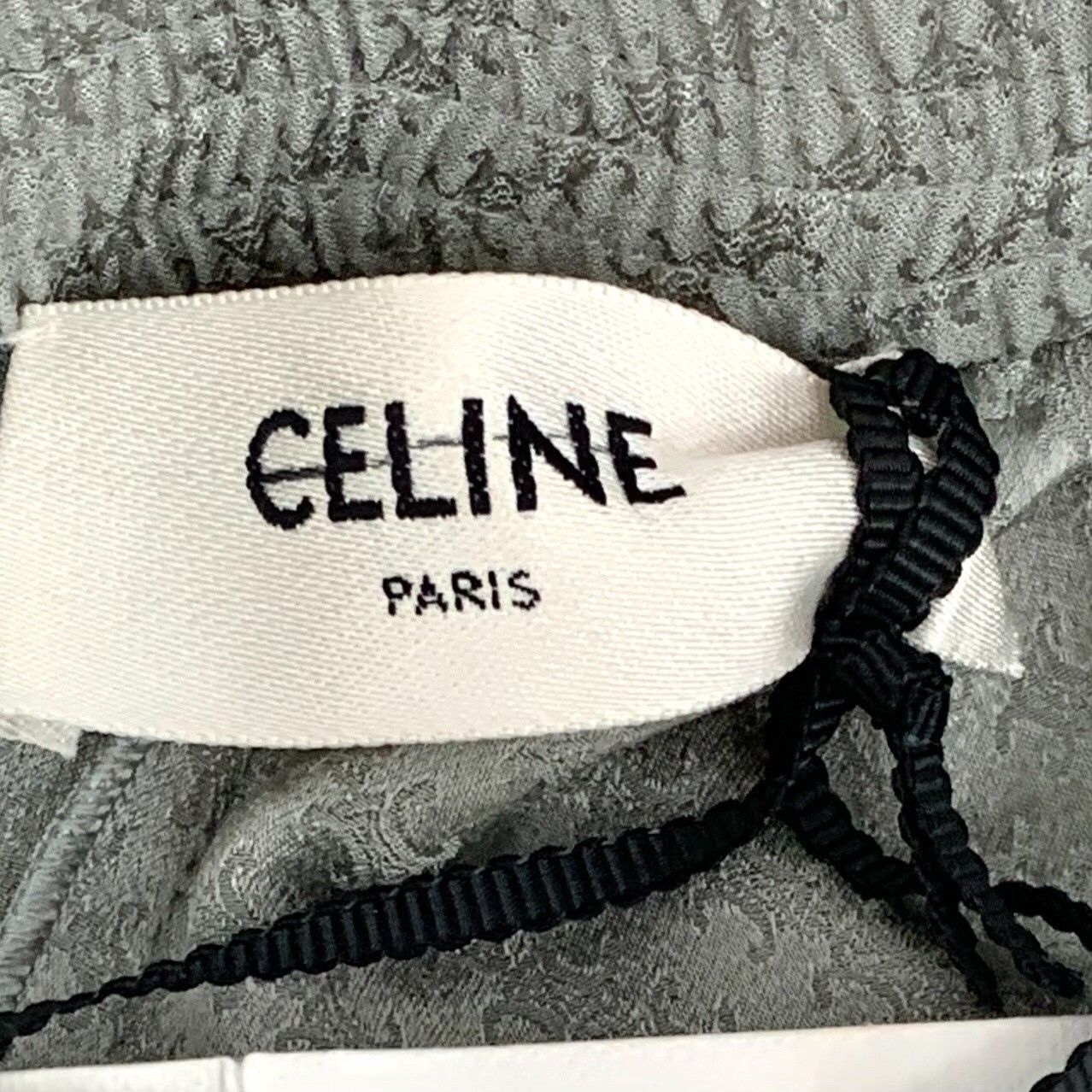 Celine Celine Triomphe Monogram Silk Shorts FR 38 Size 27" / US 4 / IT 40 - 6 Thumbnail