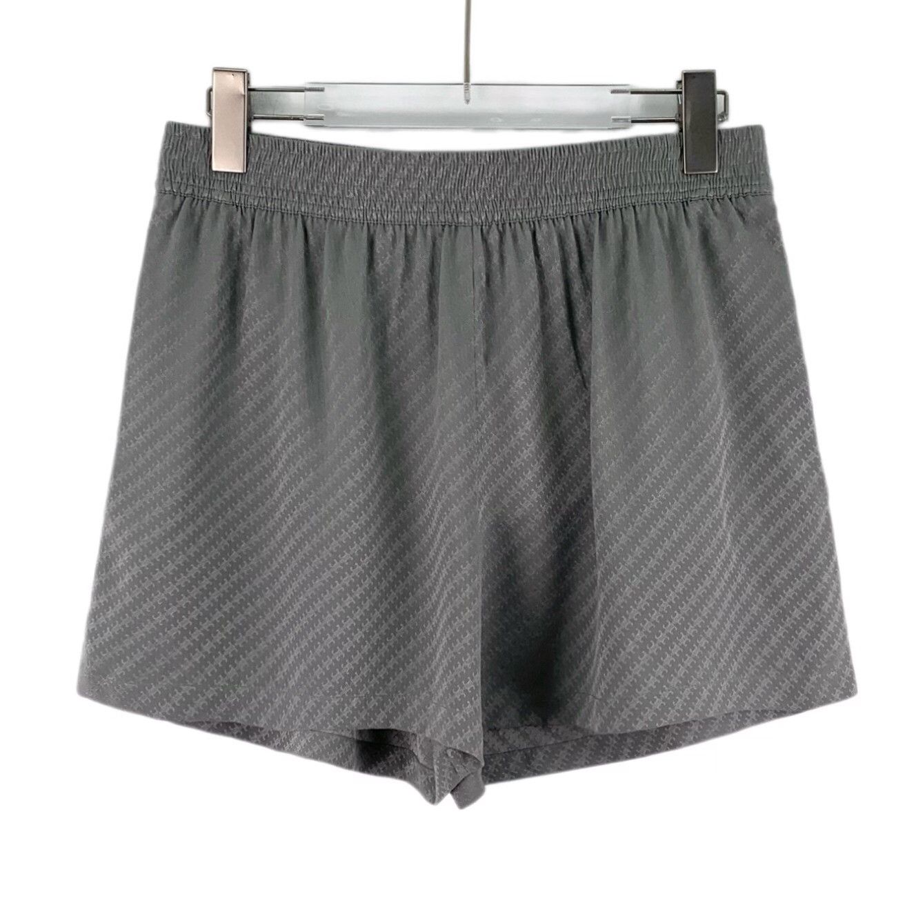 Celine Celine Triomphe Monogram Silk Shorts FR 38 Size 27" / US 4 / IT 40 - 2 Thumbnail