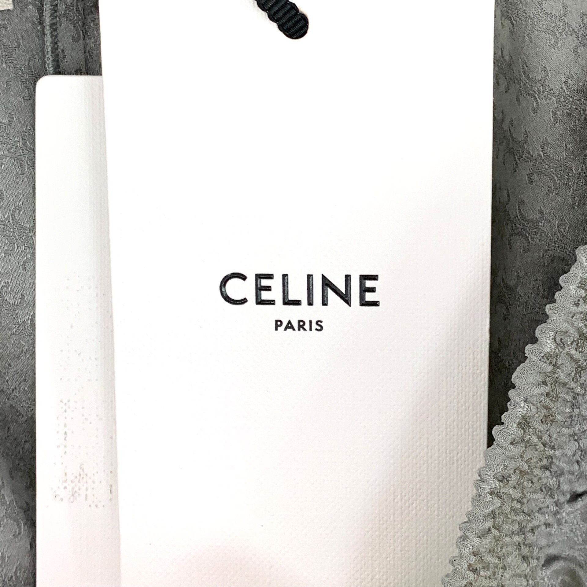 Celine Celine Triomphe Monogram Silk Shorts FR 38 Size 27" / US 4 / IT 40 - 9 Thumbnail