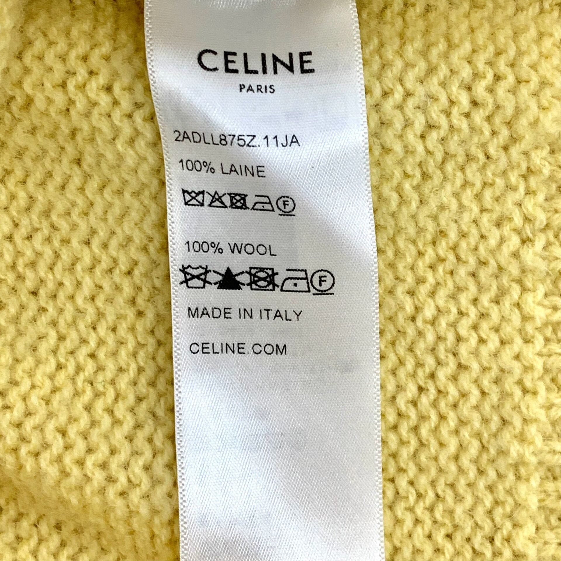 Celine Celine Triomphe Fair Isle Wool Sweater S Size US S / EU 44-46 / 1 - 8 Thumbnail
