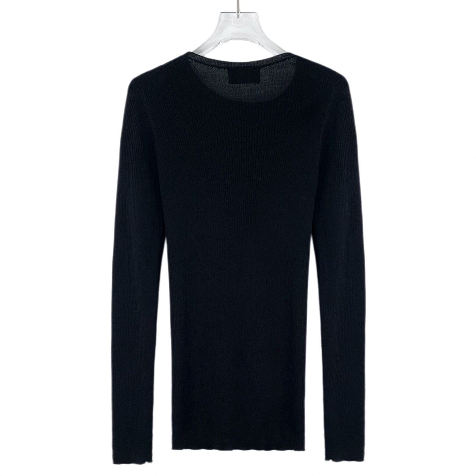 Prada Prada Logo Intarsia Wool Silk Sweater IT 40 Size S / US 4 / IT 40 - 3 Thumbnail