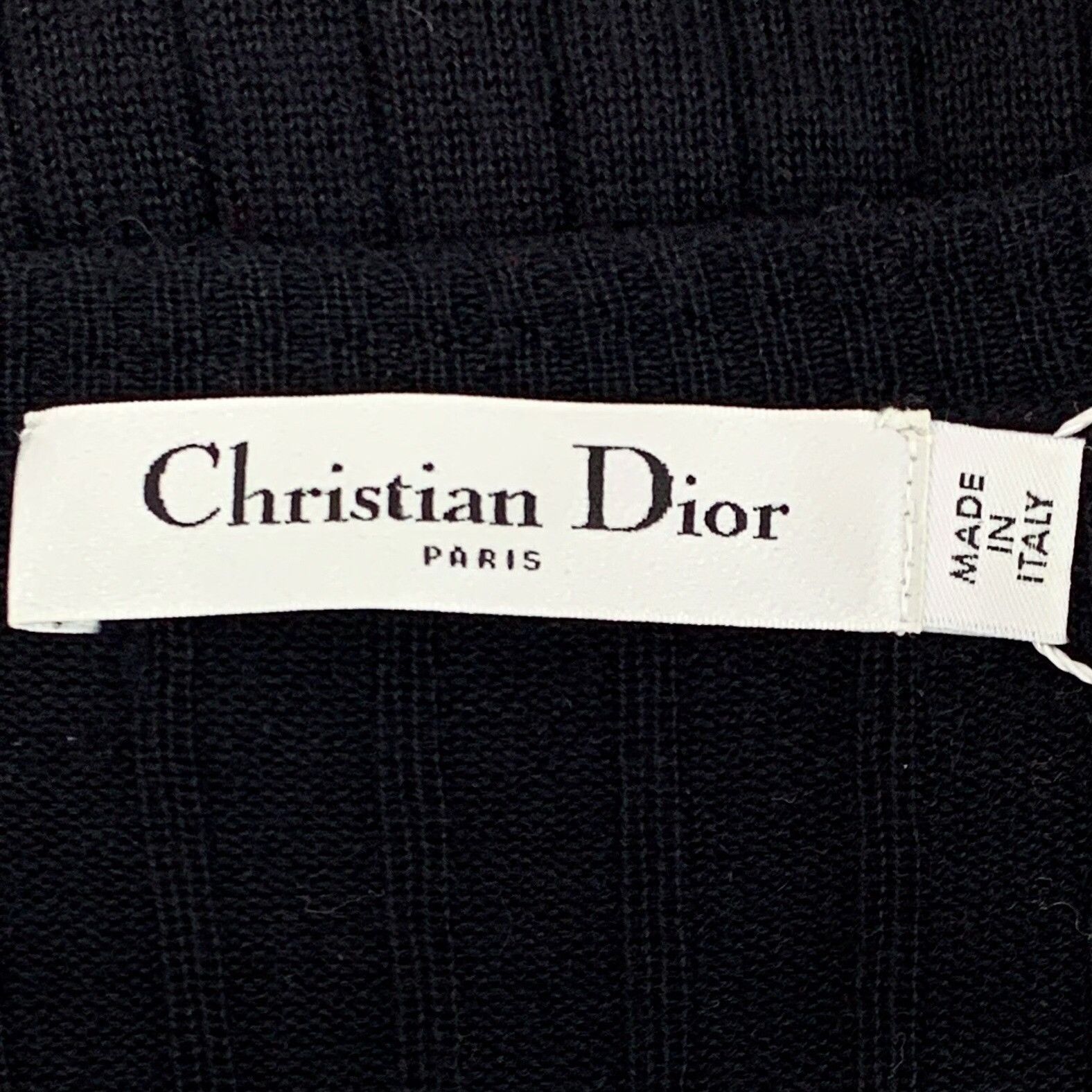 Dior Dior Ribbed Cashmere Silk V-Neck Sweater 40 Size M / US 6-8 / IT 42-44 - 6 Thumbnail