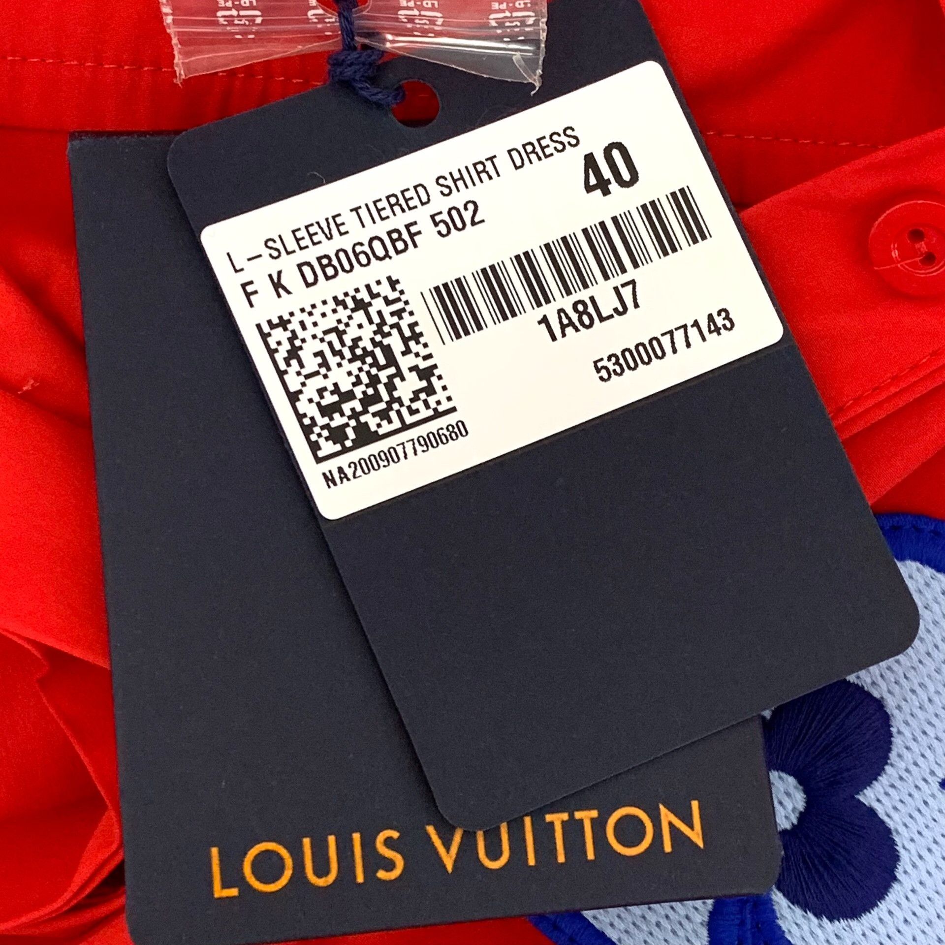 Louis Vuitton Louis Vuitton Club Embroidered Tiered Shirt Dress 40 Size M / US 6-8 / IT 42-44 - 9 Thumbnail