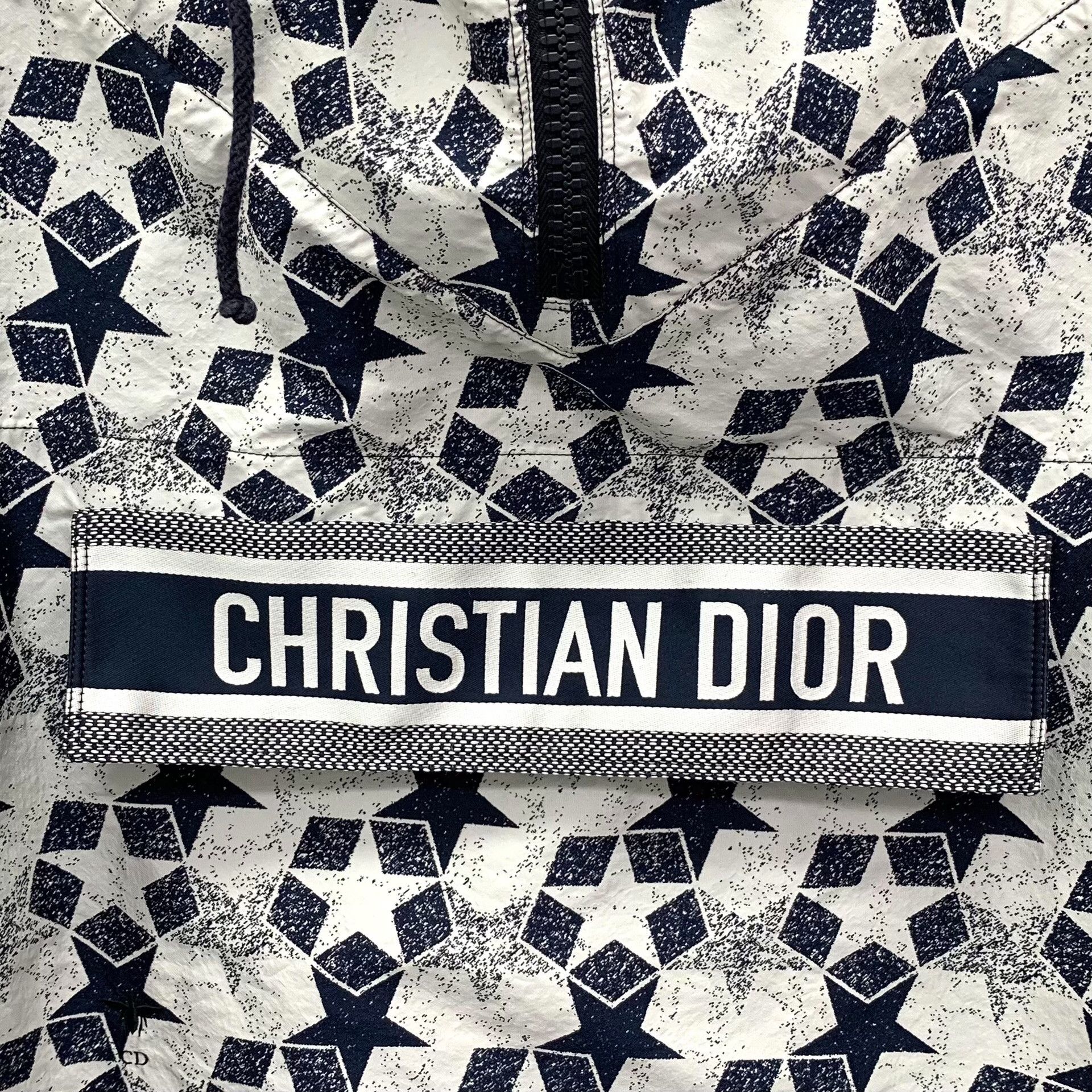 Dior Dior Star Print Hooded Anorak S Size S / US 4 / IT 40 - 6 Thumbnail