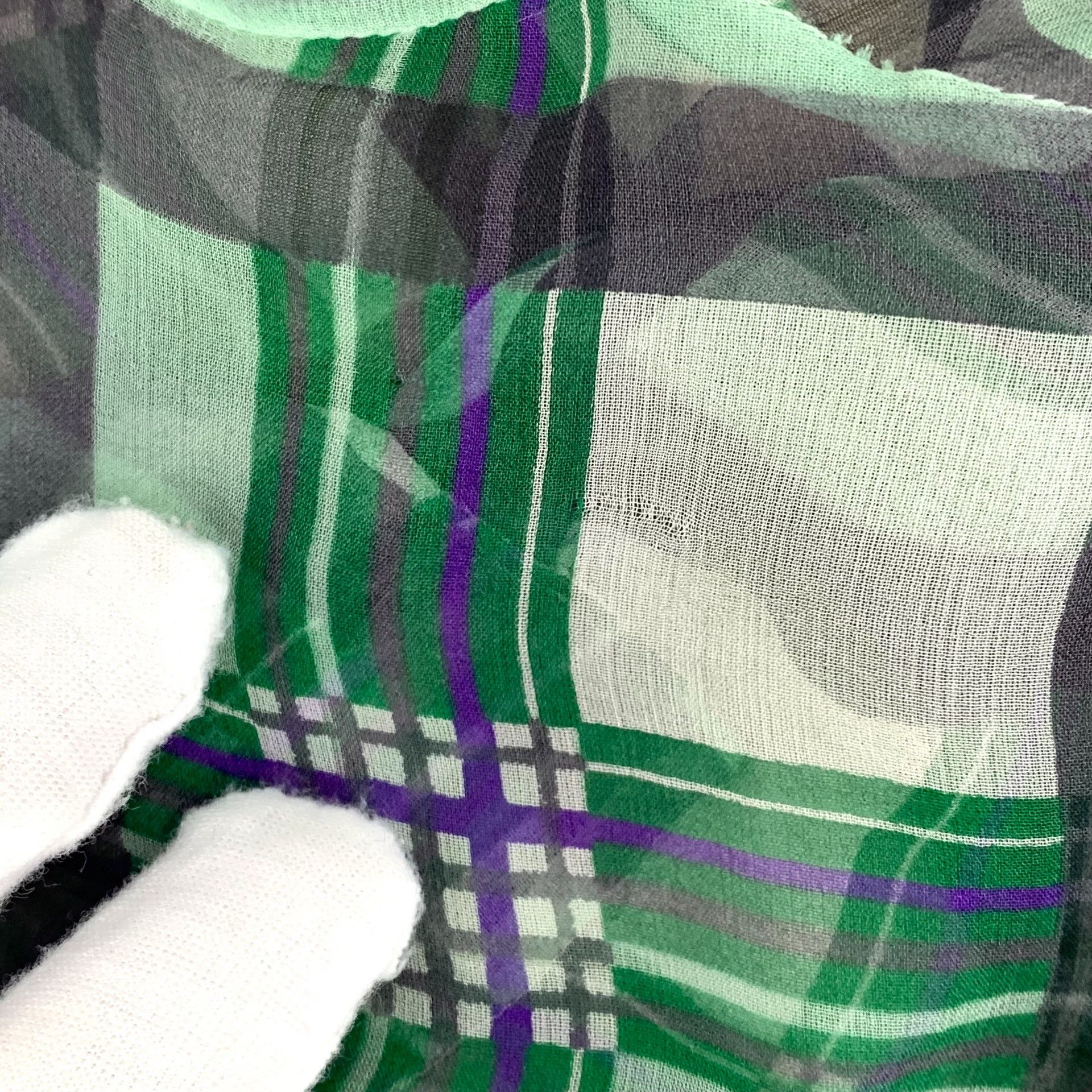 Dior Dior Plaid Silk Ruffle Bow Blouse FR 38 Size S / US 4 / IT 40 - 9 Thumbnail