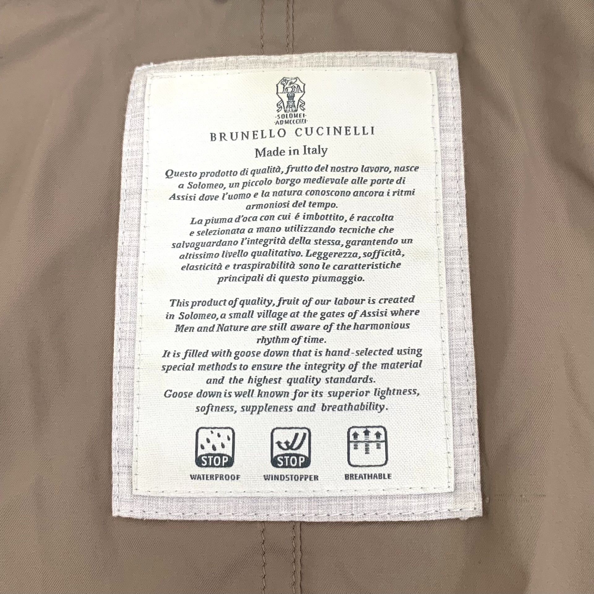 Brunello Cucinelli Brunello Cucinelli Wool Blend Down Vest XL Size US XL / EU 56 / 4 - 6 Thumbnail