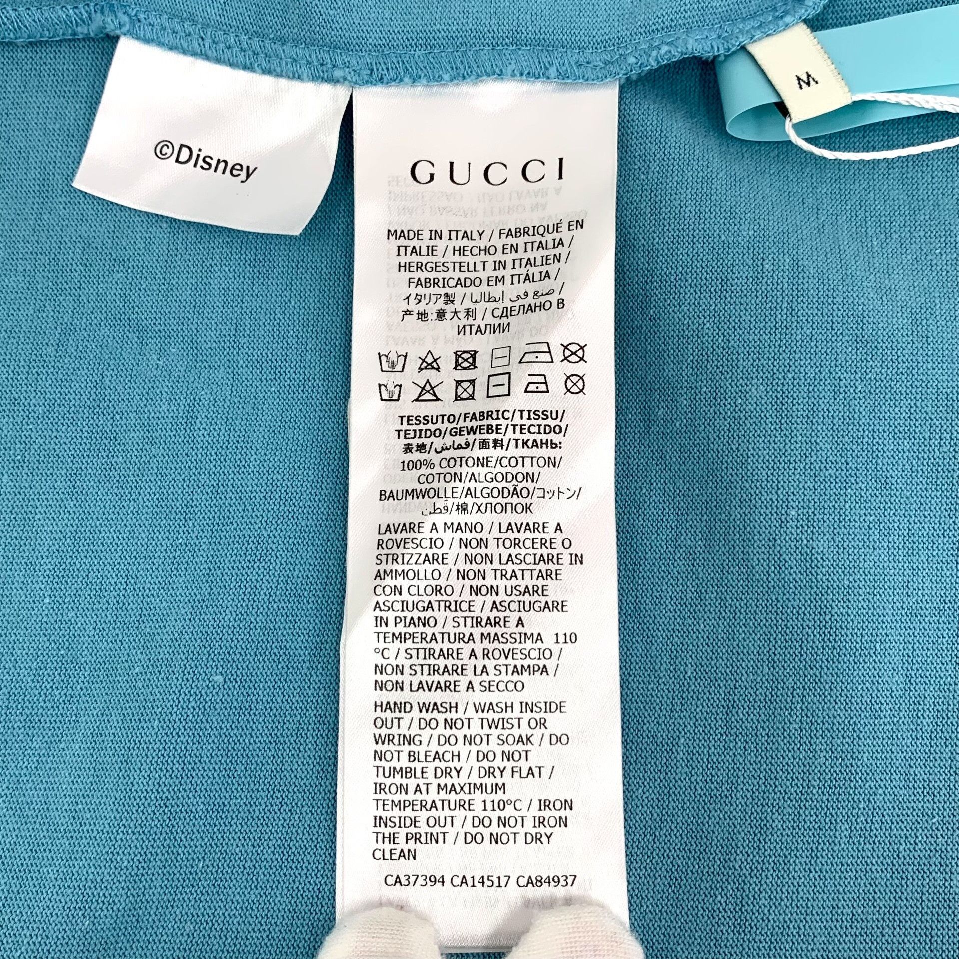 Gucci Gucci x Disney Mickey Mouse Print T-Shirt US M Size US M / EU 48-50 / 2 - 7 Thumbnail