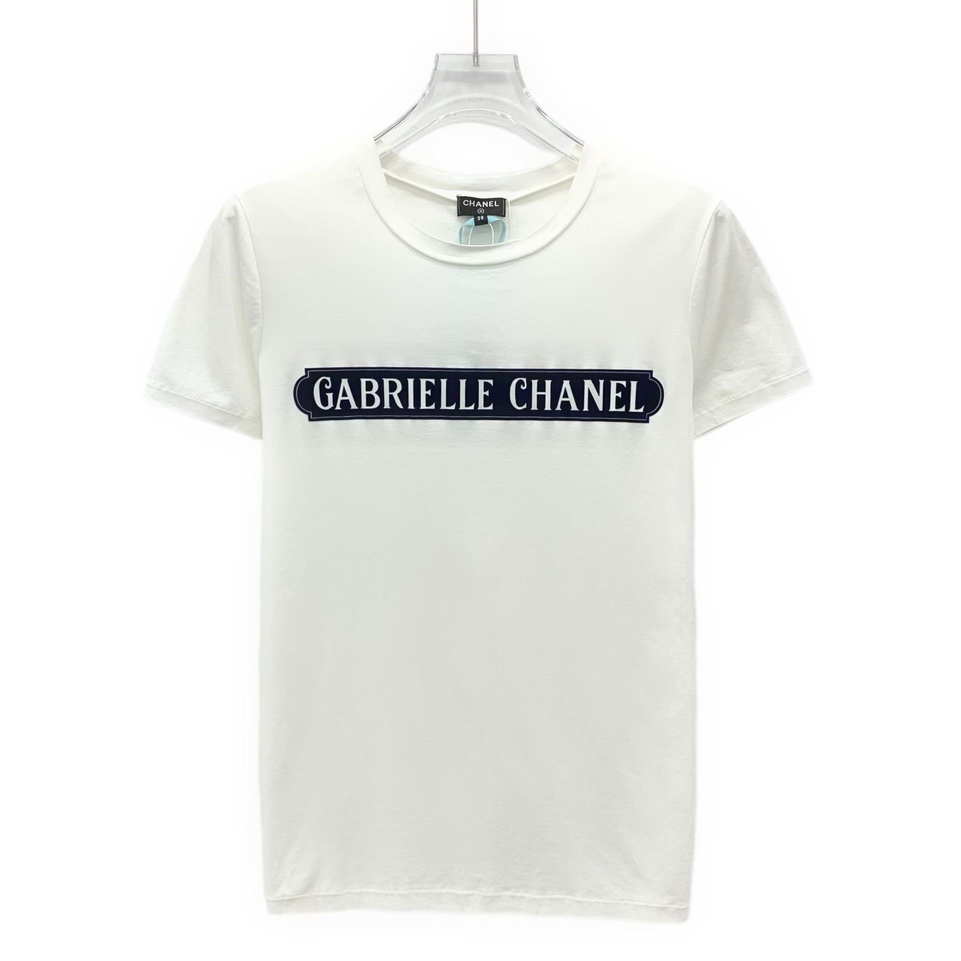Chanel Chanel Gabrielle Logo Print T-Shirt 38 Size S / US 4 / IT 40 - 2 Thumbnail