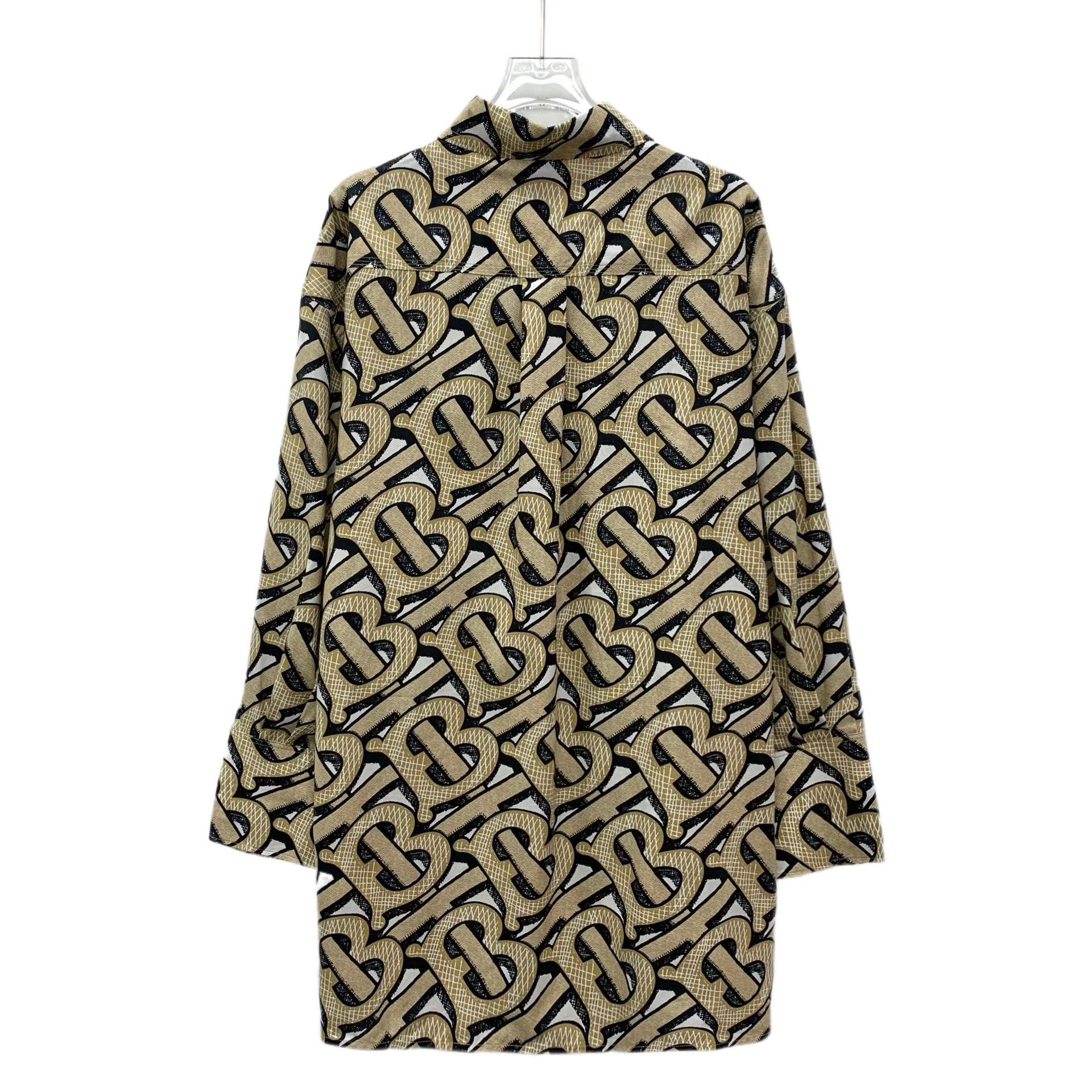 Burberry Burberry TB Monogram Button Up Shirt IT 40 Size S / US 4 / IT 40 - 3 Thumbnail
