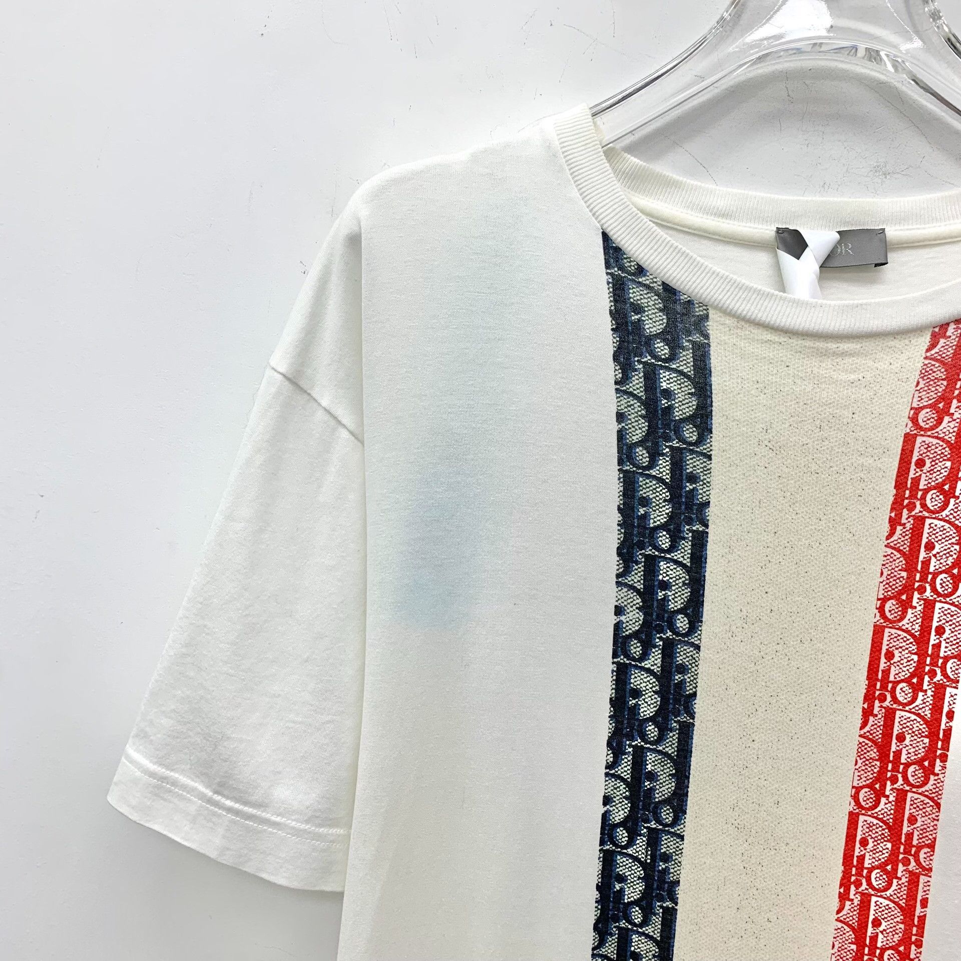 Dior Dior Logo Jacquard Stripe T-Shirt S Size US S / EU 44-46 / 1 - 4 Thumbnail