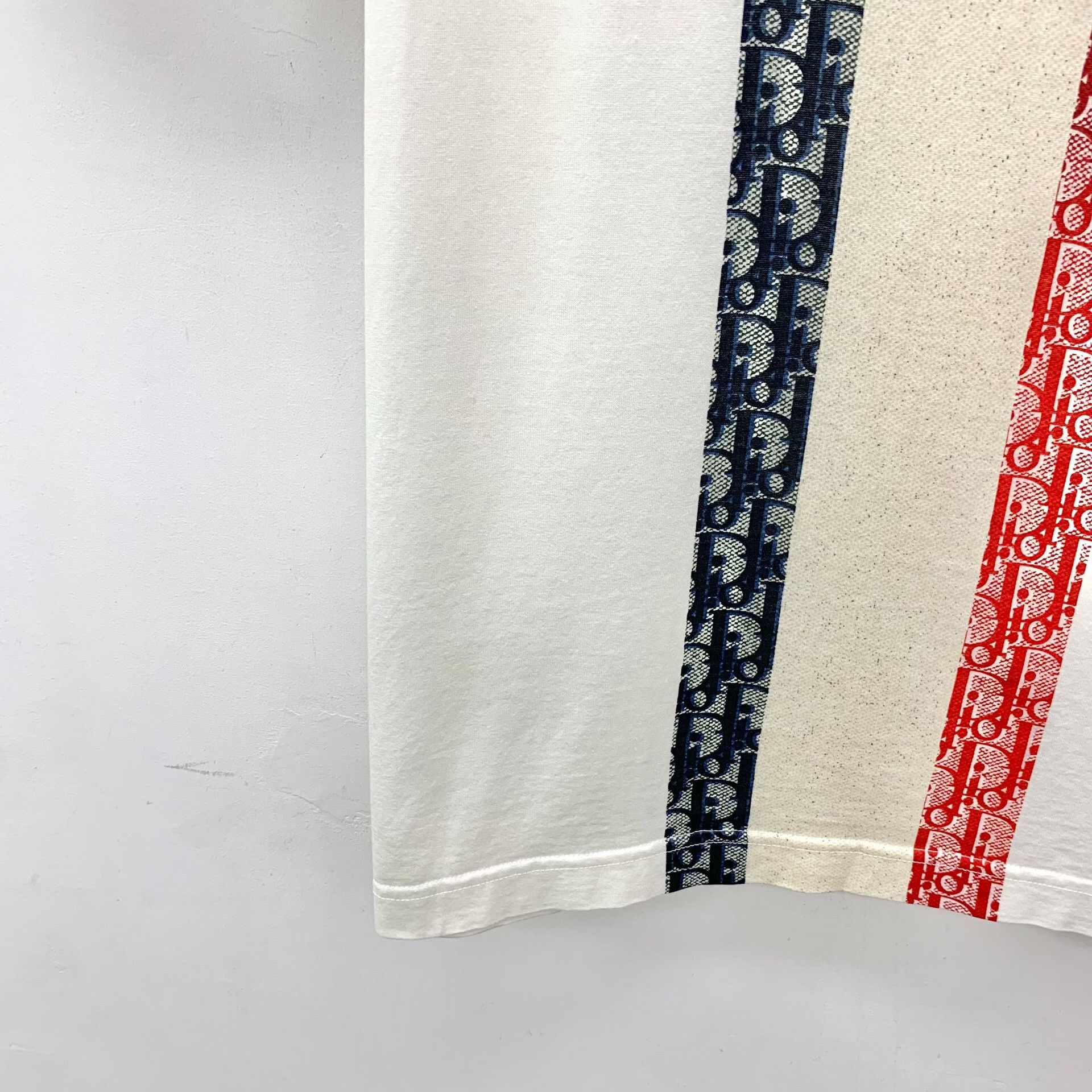 Dior Dior Logo Jacquard Stripe T-Shirt S Size US S / EU 44-46 / 1 - 5 Thumbnail