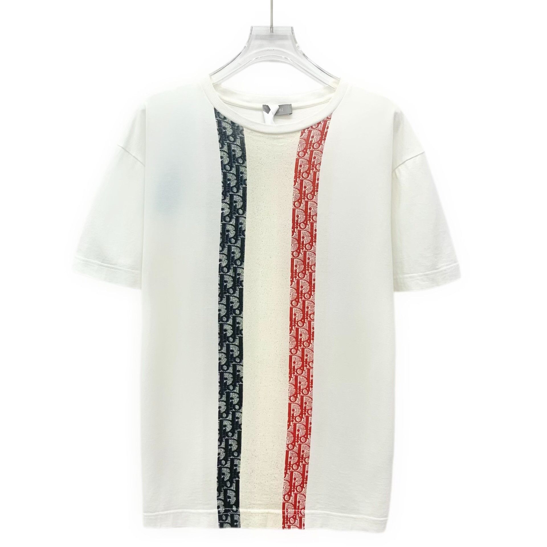 Dior Dior Logo Jacquard Stripe T-Shirt S Size US S / EU 44-46 / 1 - 2 Thumbnail