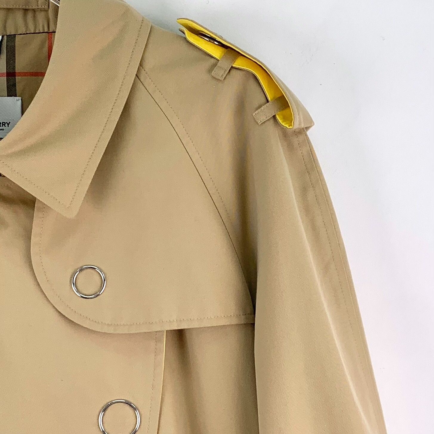 Burberry Burberry Double Breasted Cotton Trench Coat IT 44 Size M / US 6-8 / IT 42-44 - 4 Thumbnail