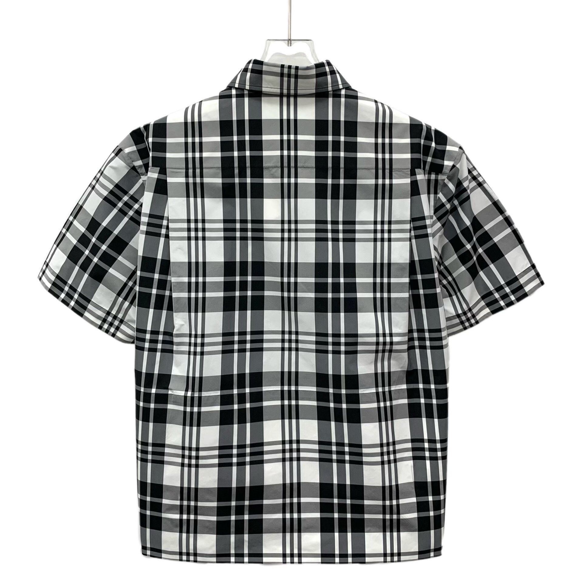 Dior Dior Bee Logo Plaid Check Short Sleeve Shirt FR 34 Size XS / US 0-2 / IT 36-38 - 3 Thumbnail