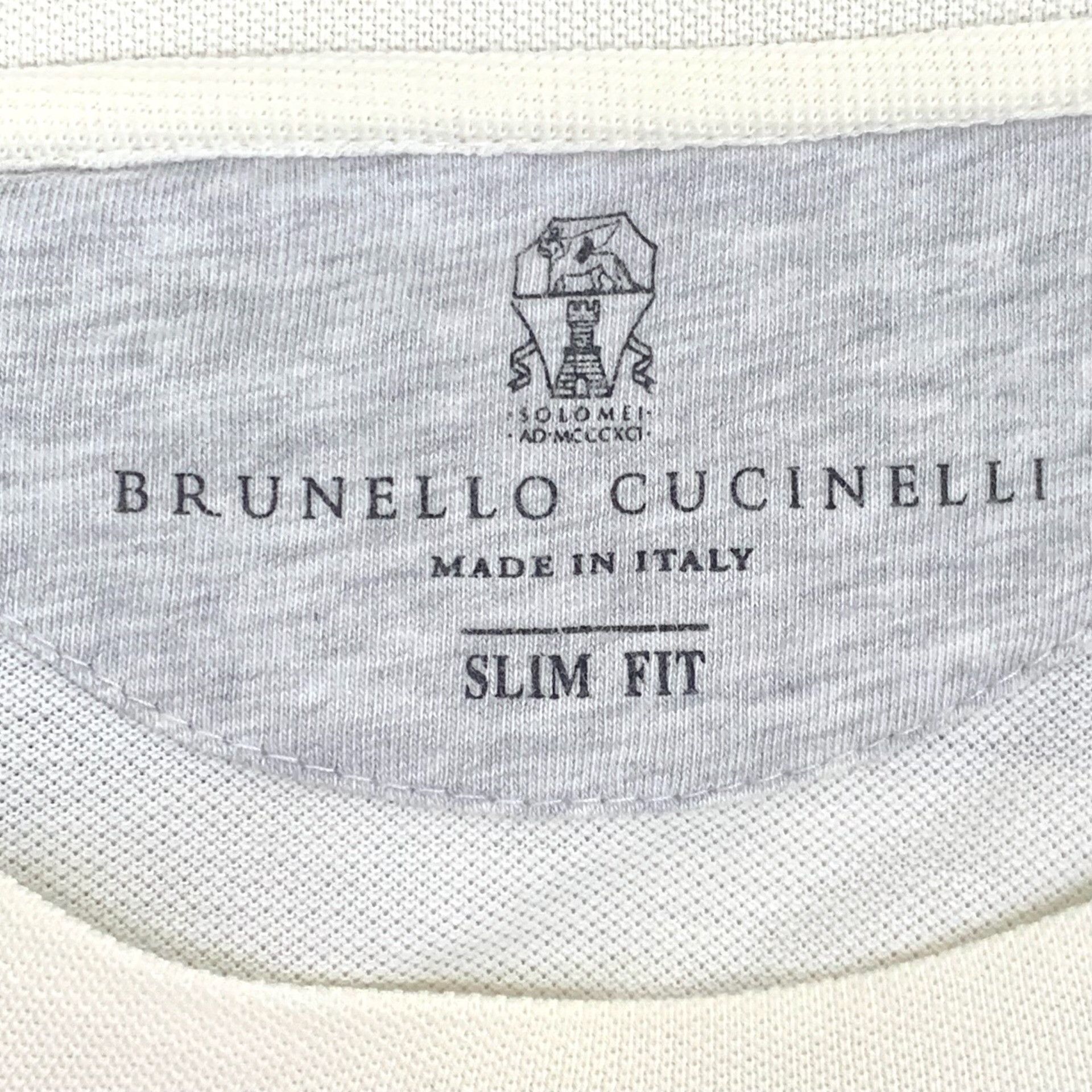 Brunello Cucinelli Brunello Cucinelli Colorblock Cotton T-Shirt Size M Size US M / EU 48-50 / 2 - 6 Thumbnail