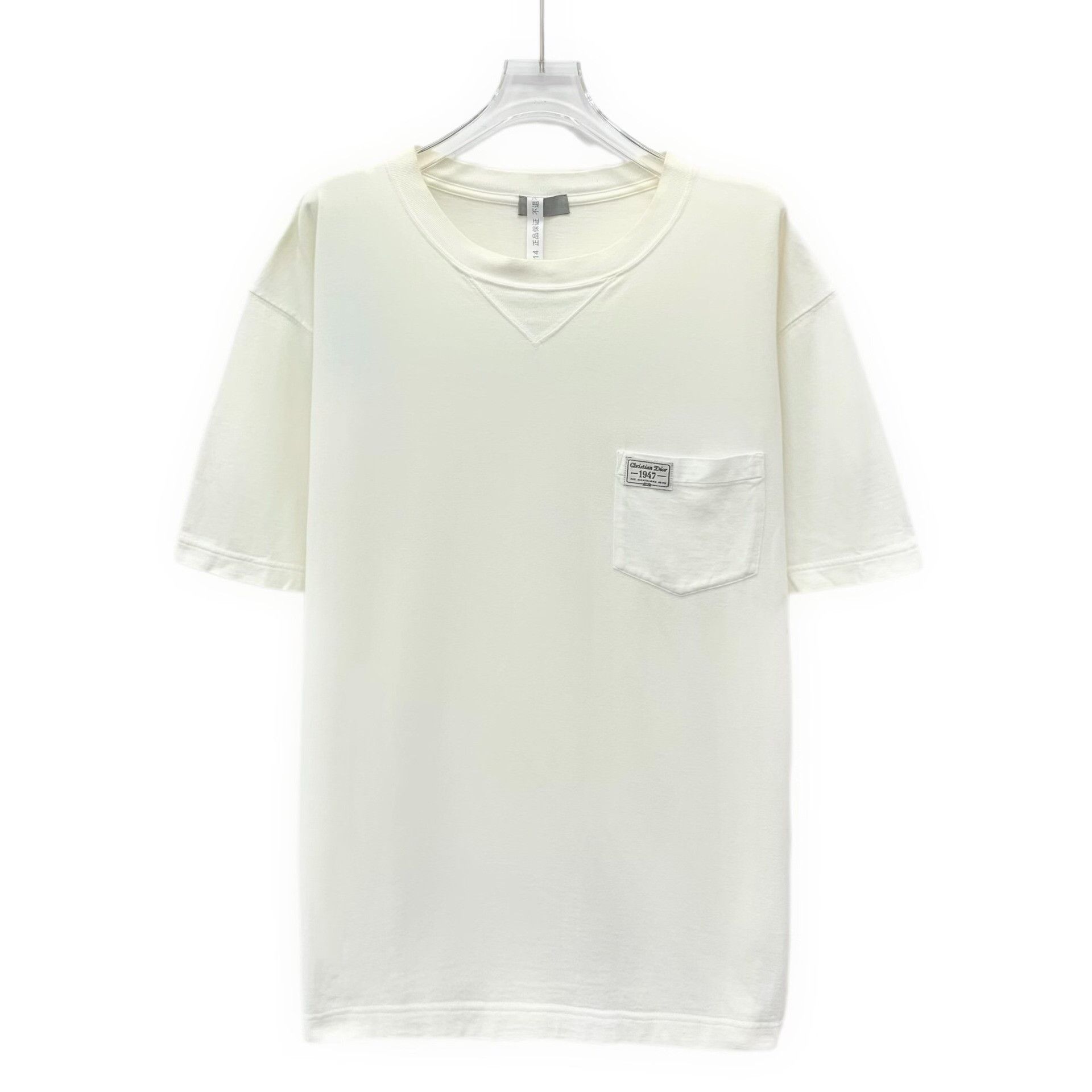 Dior Dior 1947 Embroidered Pocket T-Shirt Size L Size US L / EU 52-54 / 3 - 2 Thumbnail