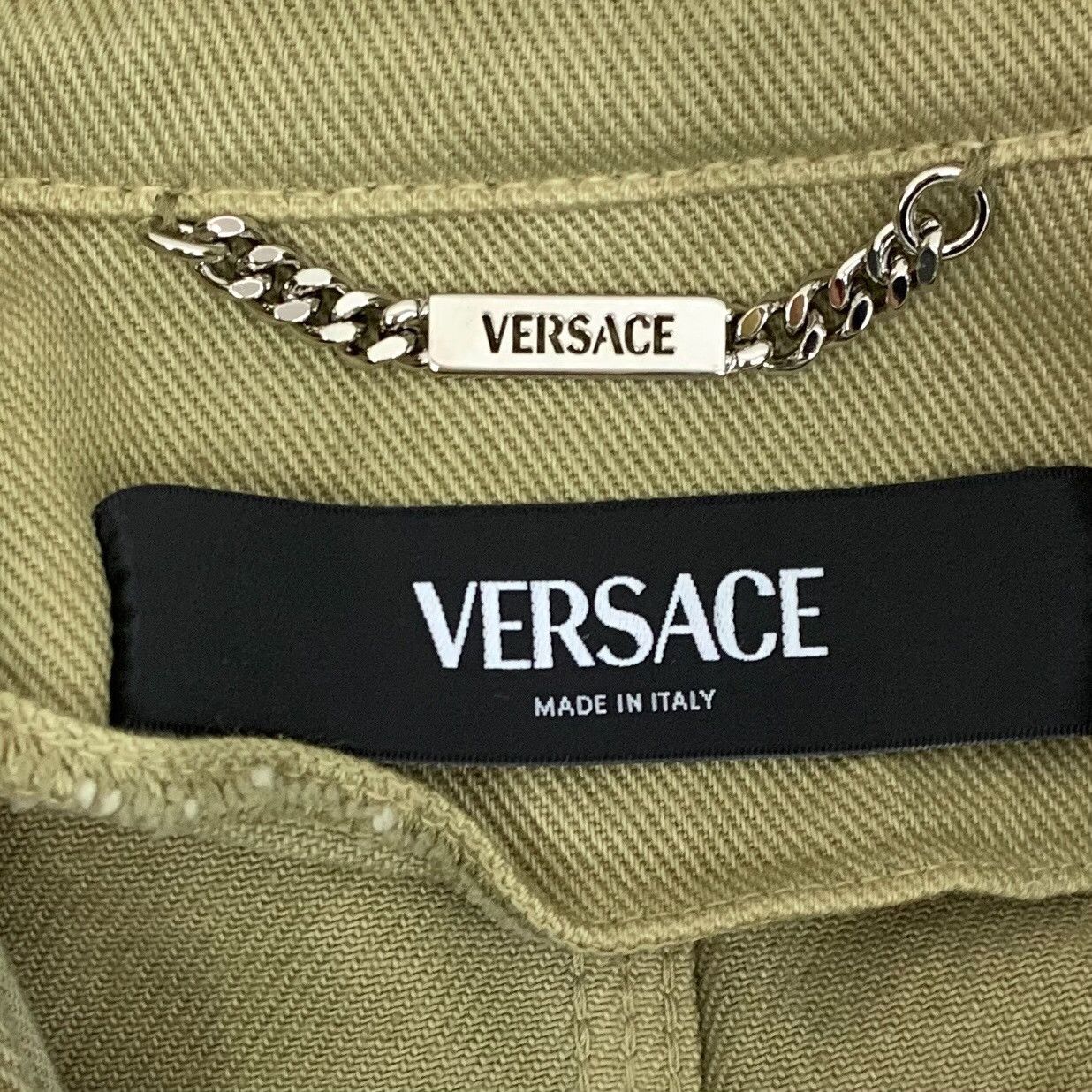Versace Versace Cotton Utility Field Jacket IT 36 Size XS / US 0-2 / IT 36-38 - 6 Thumbnail