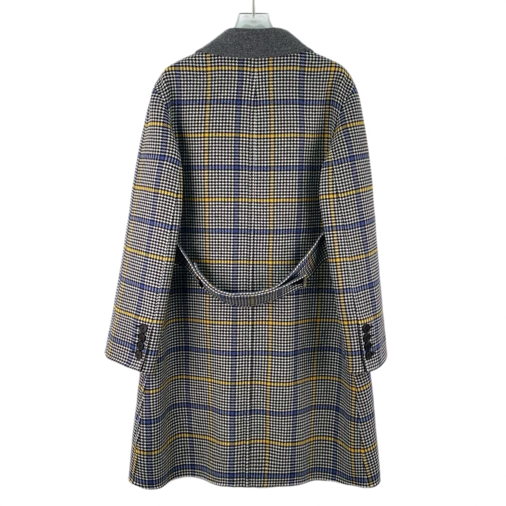 Burberry Burberry Plaid Wool Double-Breasted Coat IT 38 Size XS / US 0-2 / IT 36-38 - 3 Thumbnail