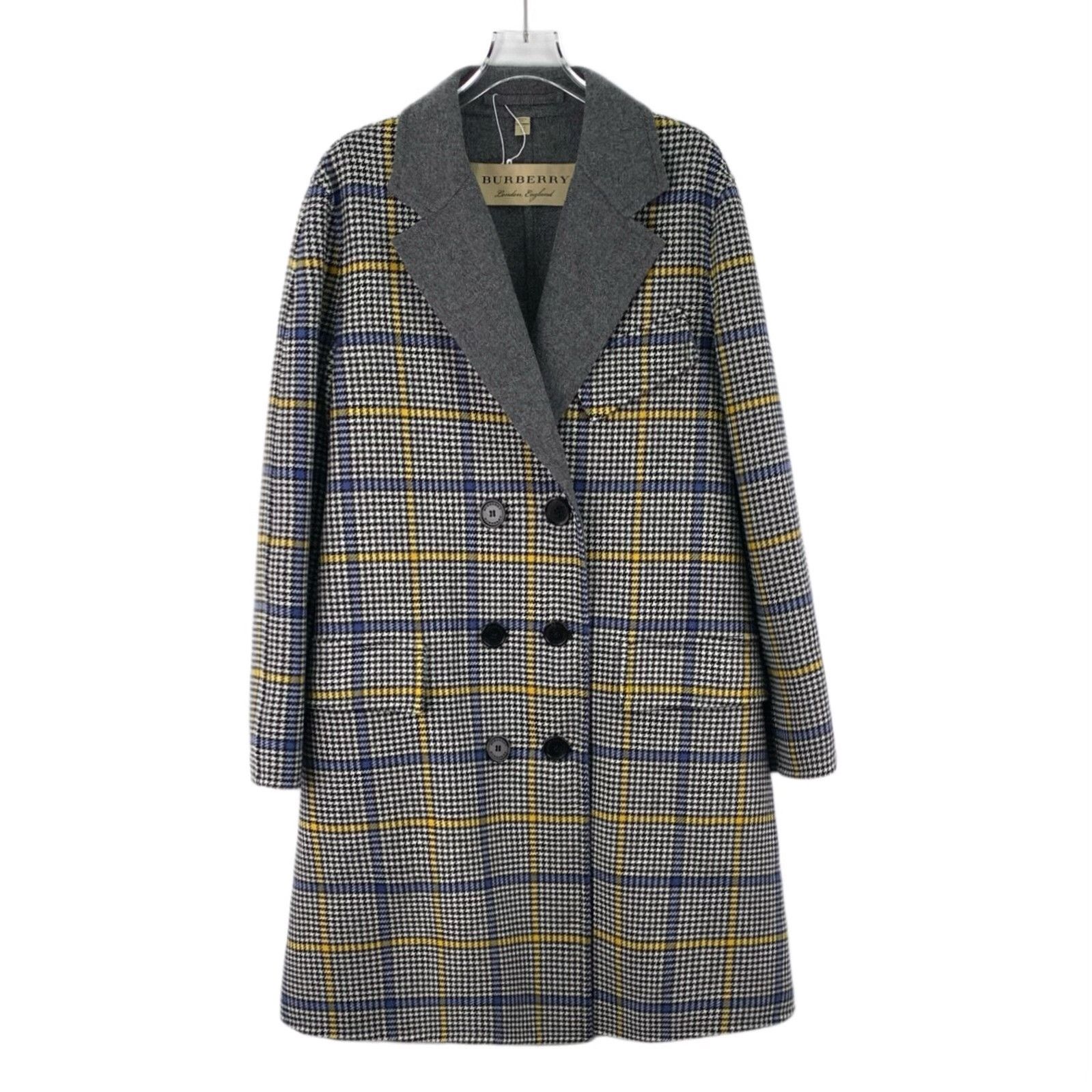 Burberry Burberry Plaid Wool Double-Breasted Coat IT 38 Size XS / US 0-2 / IT 36-38 - 2 Thumbnail