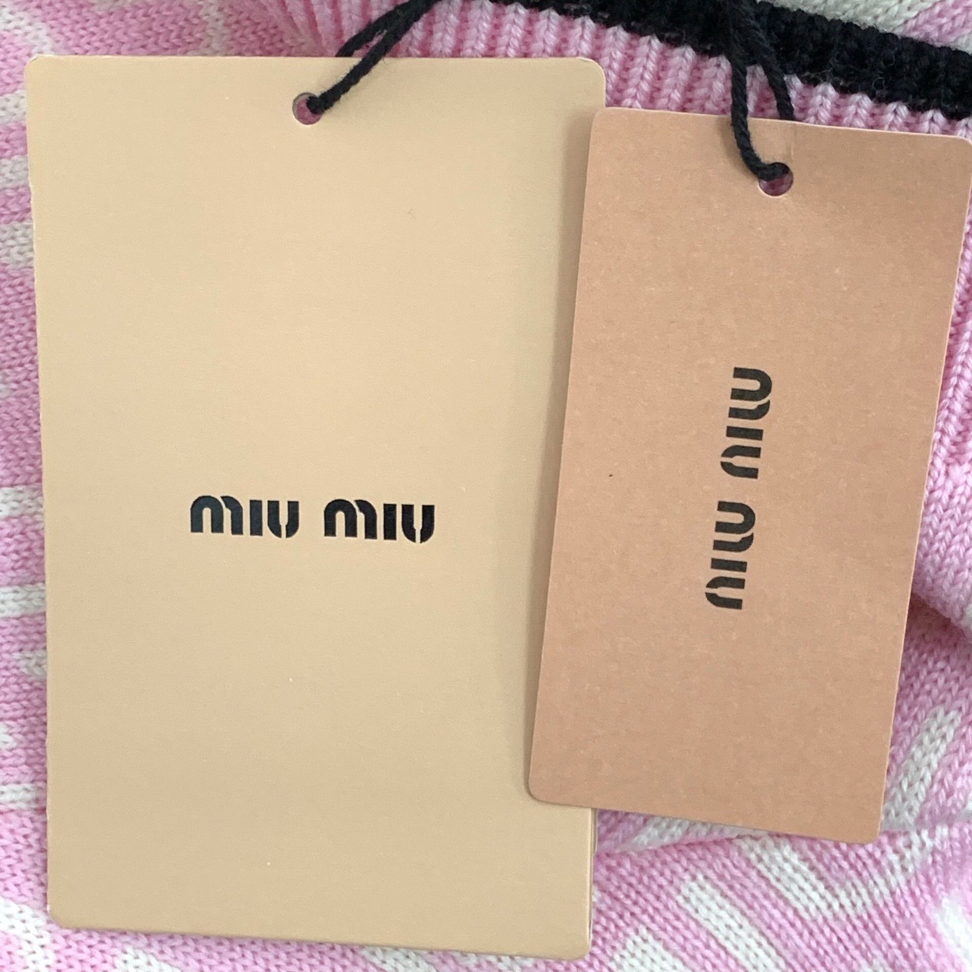Miu Miu Miu Miu Logo Monogram Wool Cardigan IT 38 Size XS / US 0-2 / IT 36-38 - 10 Thumbnail
