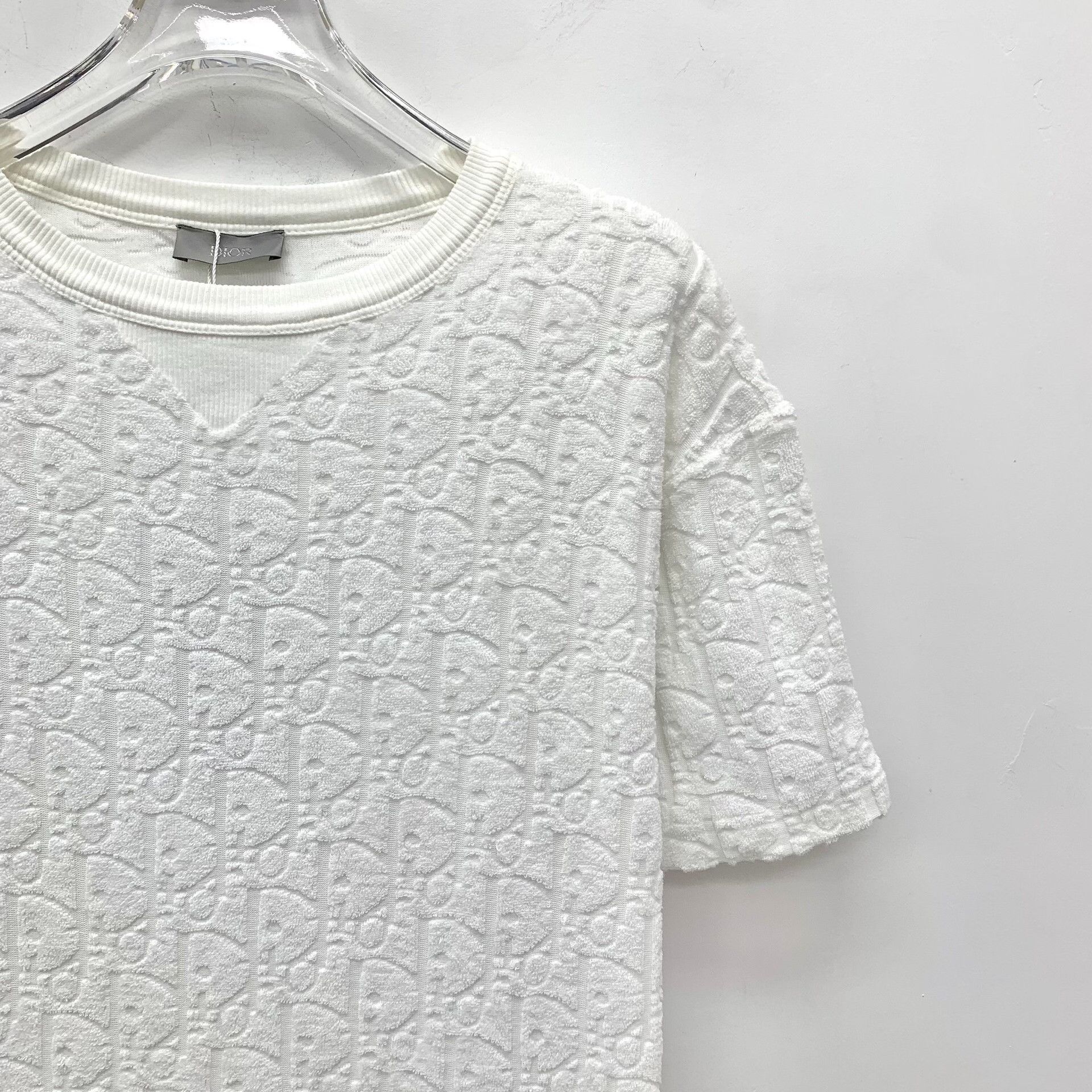Dior Dior Oblique Monogram Cotton T-Shirt XXS Size US XXS / EU 40 - 4 Thumbnail
