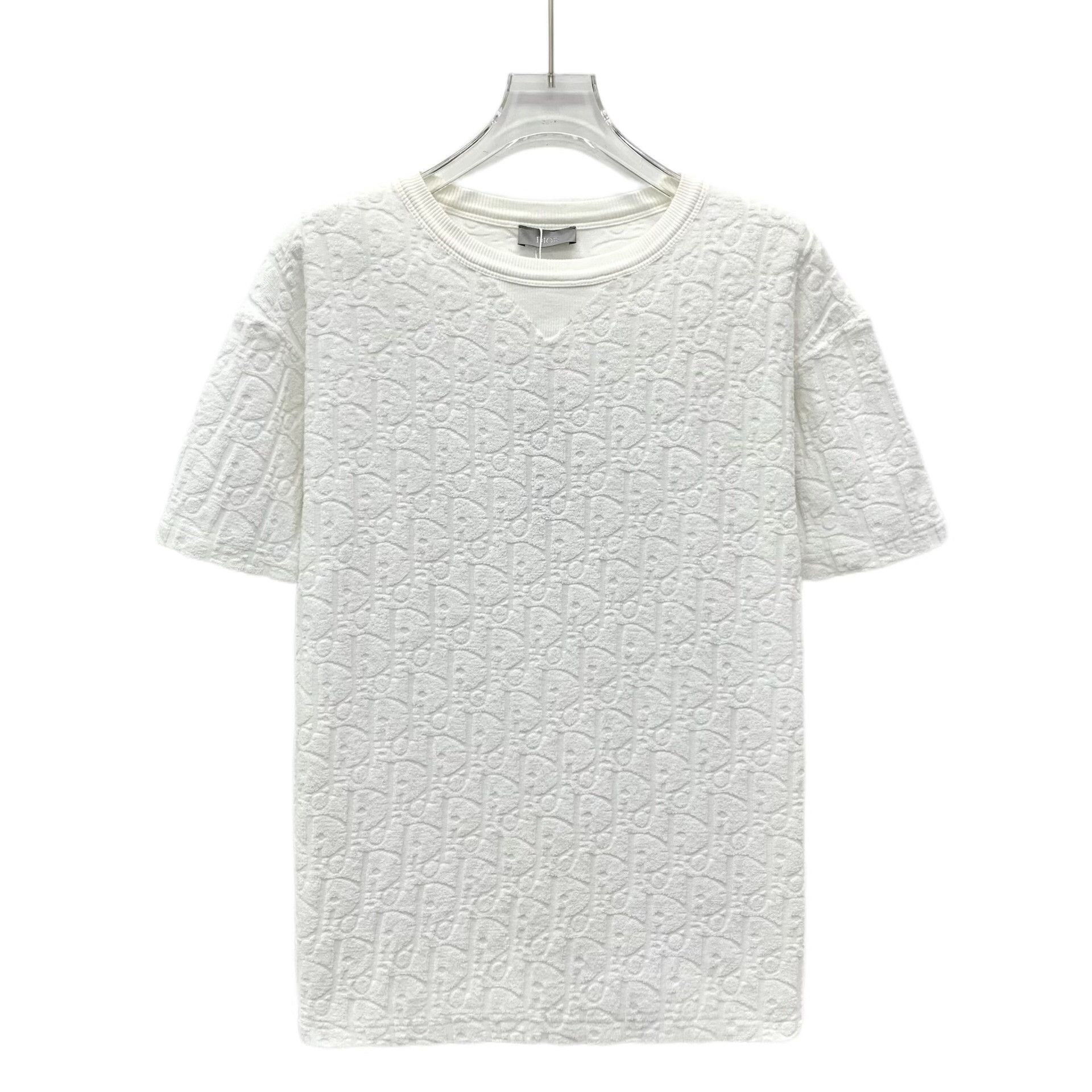 Dior Dior Oblique Monogram Cotton T-Shirt XXS Size US XXS / EU 40 - 2 Thumbnail