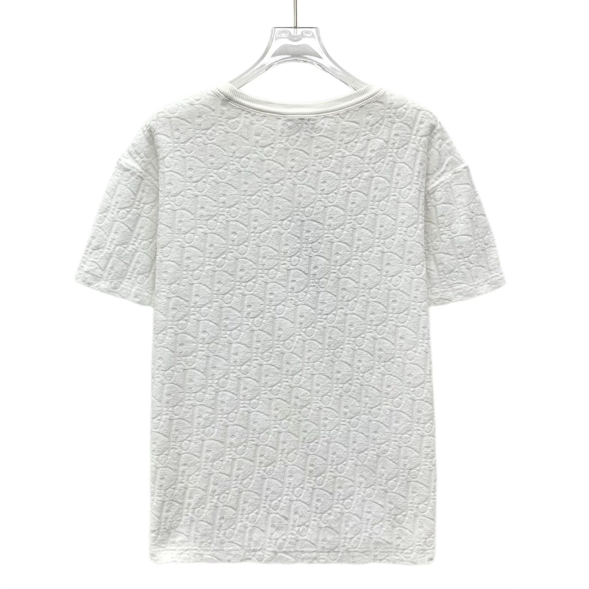 Dior Dior Oblique Monogram Cotton T-Shirt XXS Size US XXS / EU 40 - 3 Thumbnail