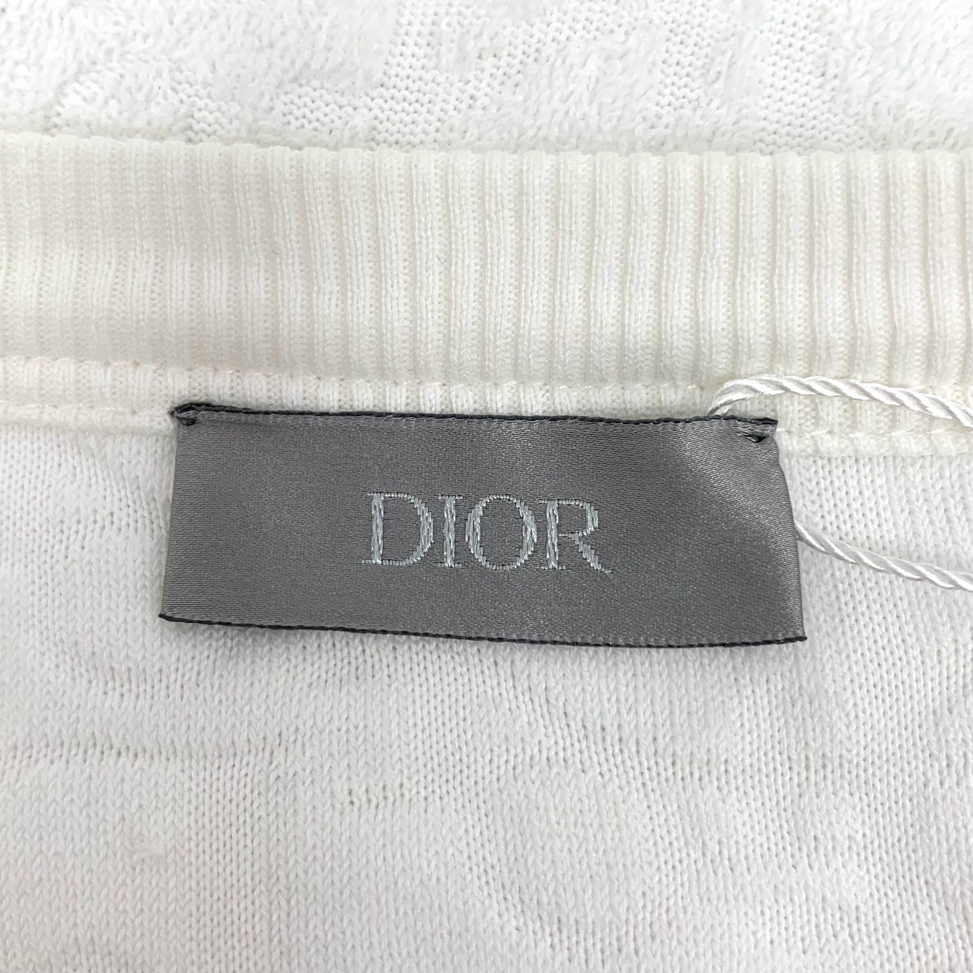 Dior Dior Oblique Monogram Cotton T-Shirt XXS Size US XXS / EU 40 - 6 Thumbnail
