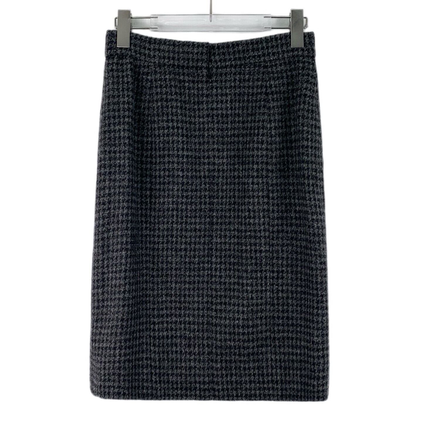 Chanel Chanel Houndstooth Wool Mini Skirt 36 Size 26" / US 2 / IT 38 - 3 Thumbnail