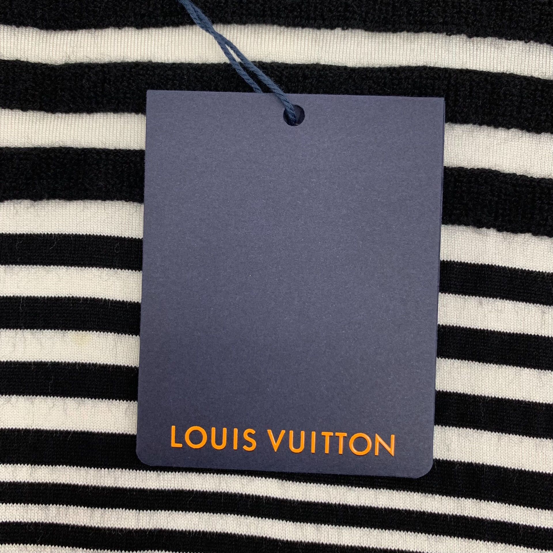 Louis Vuitton Louis Vuitton Striped Knit Short Sleeve Top L Size L / US 10 / IT 46 - 8 Thumbnail