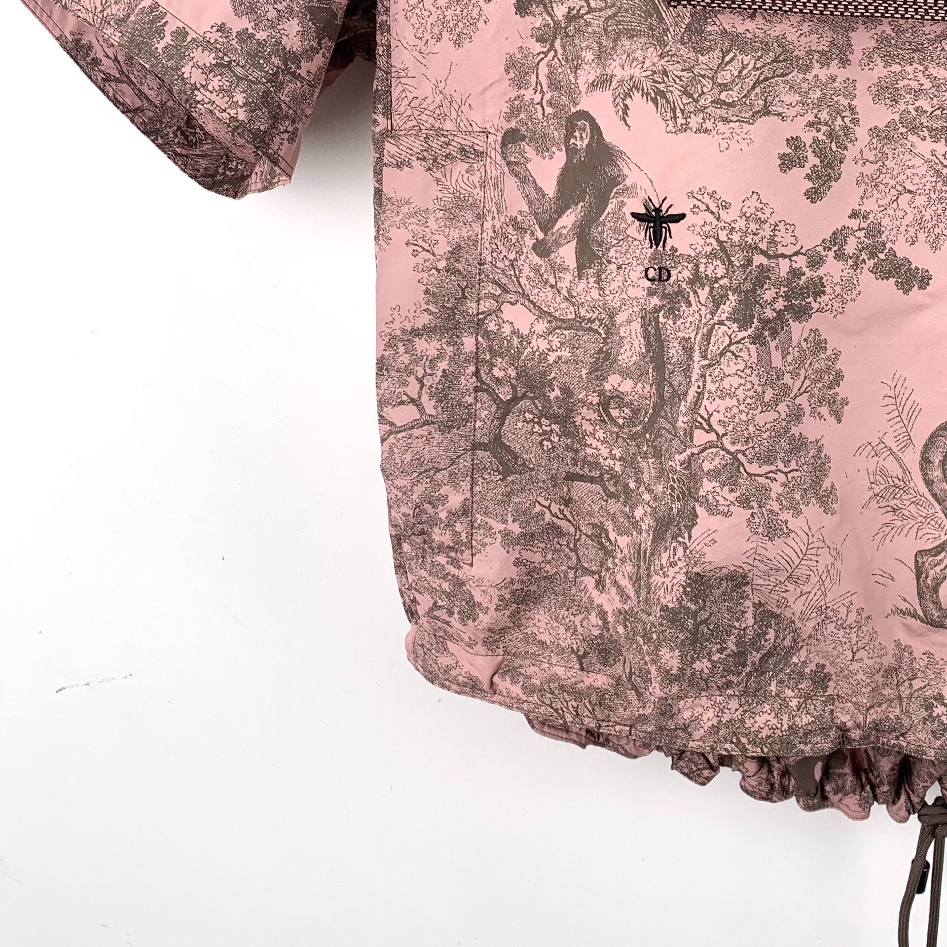 Dior Dior Pink Animal Print Hooded Jacket L Size L / US 10 / IT 46 - 6 Thumbnail