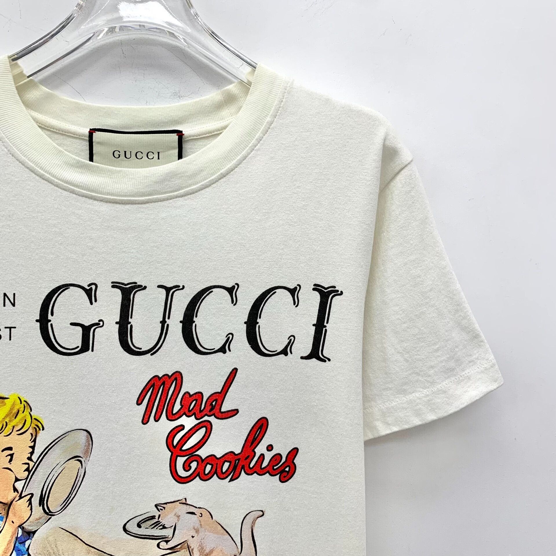 Gucci Gucci Mad Cookies Graphic T-Shirt XS Size US XS / EU 42 / 0 - 4 Thumbnail