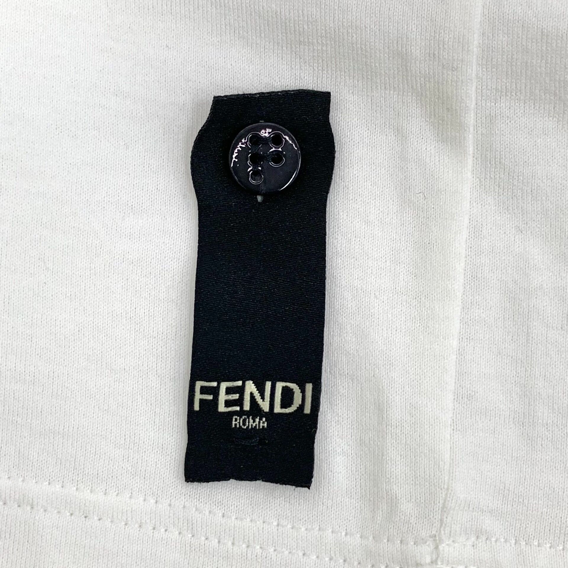 Fendi Fendi Yellow Leopard Graphic T-Shirt EU 50 Size US M / EU 48-50 / 2 - 6 Thumbnail