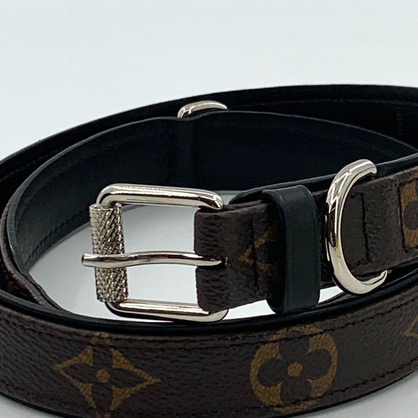 Louis Vuitton Louis Vuitton Monogram Canvas Belt 36 Size 36 - 4 Thumbnail