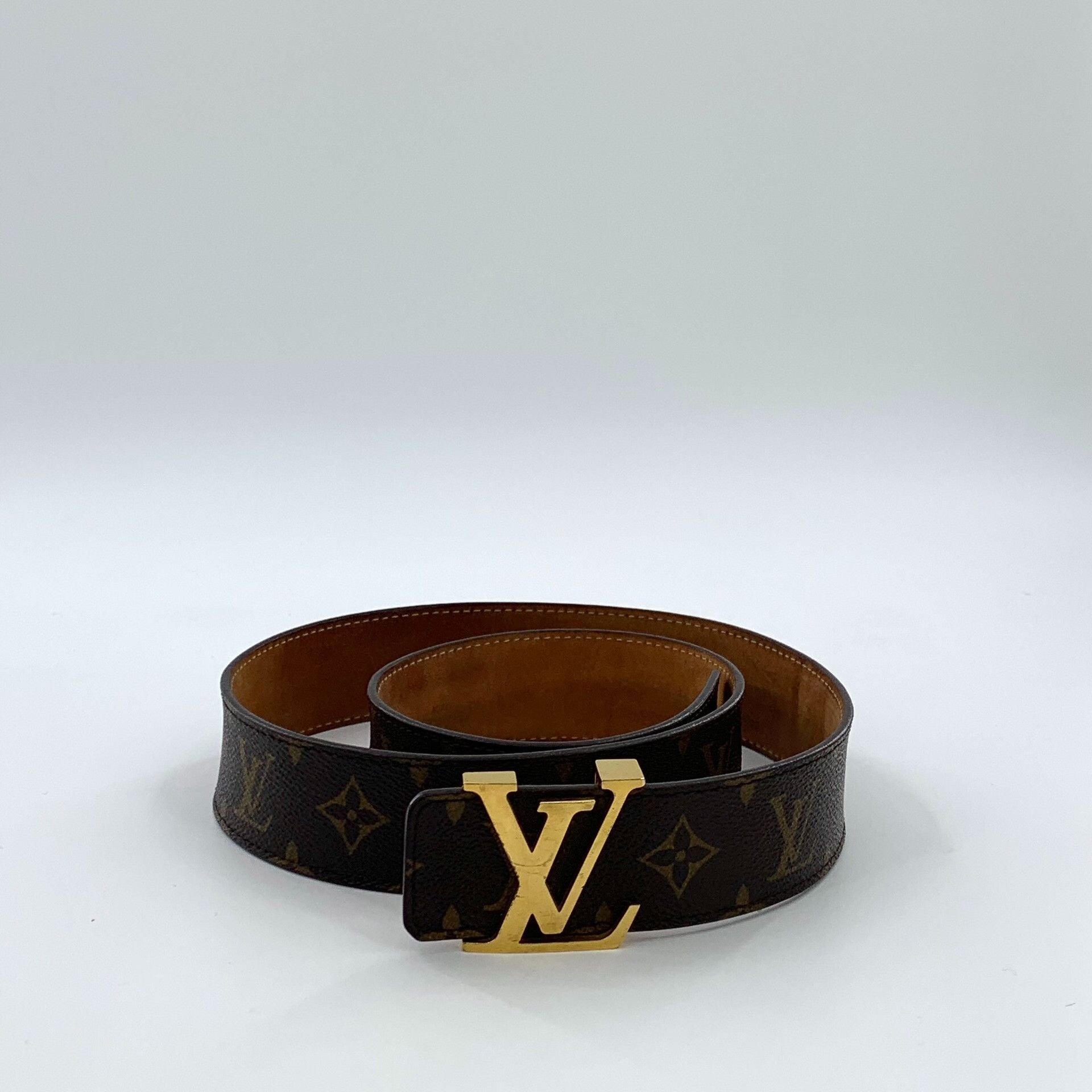 Louis Vuitton Louis Vuitton Monogram Initiales Belt 36 Size 36 - 3 Thumbnail