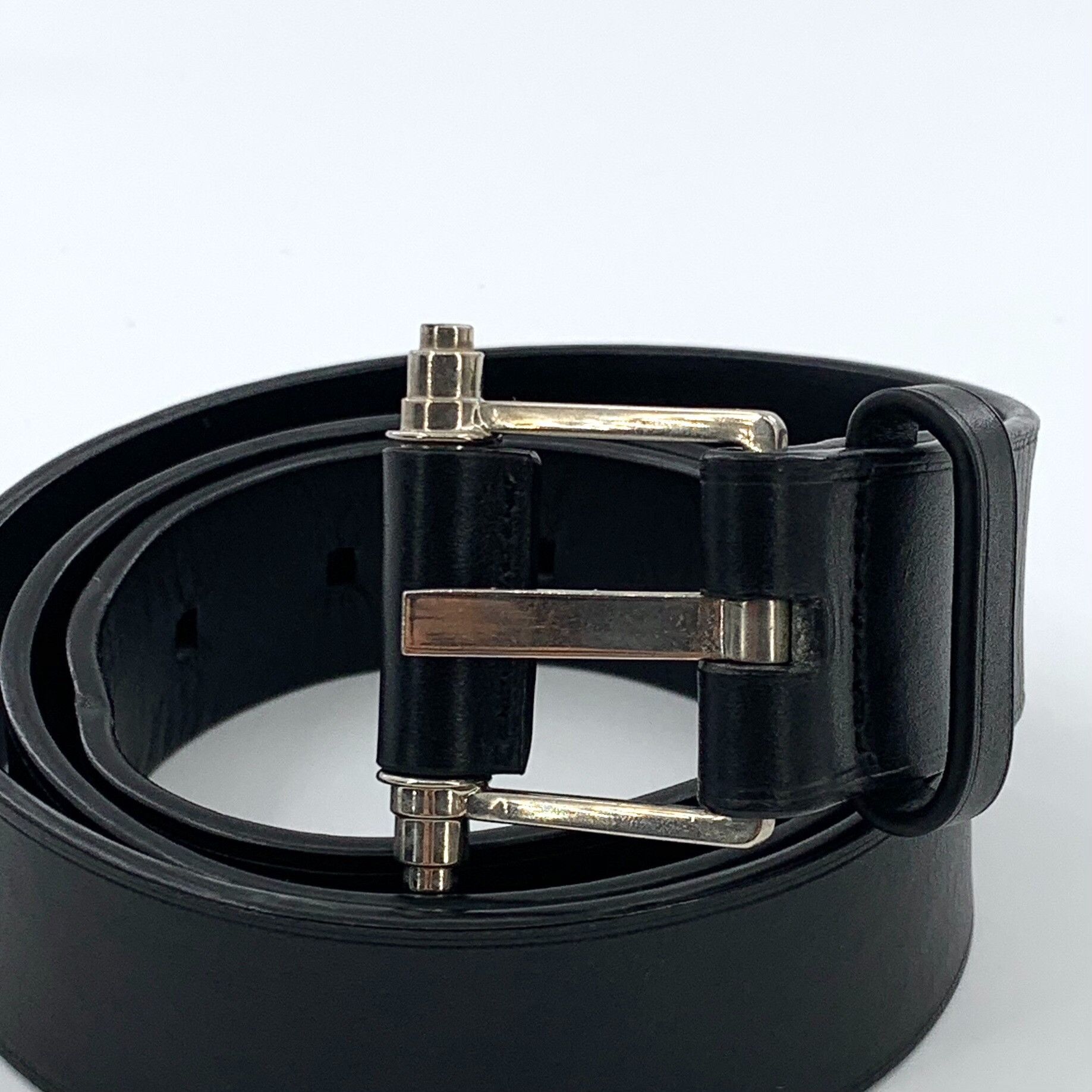 Givenchy Givenchy Smooth Buckle Leather Belt 42 Size 42 - 4 Thumbnail