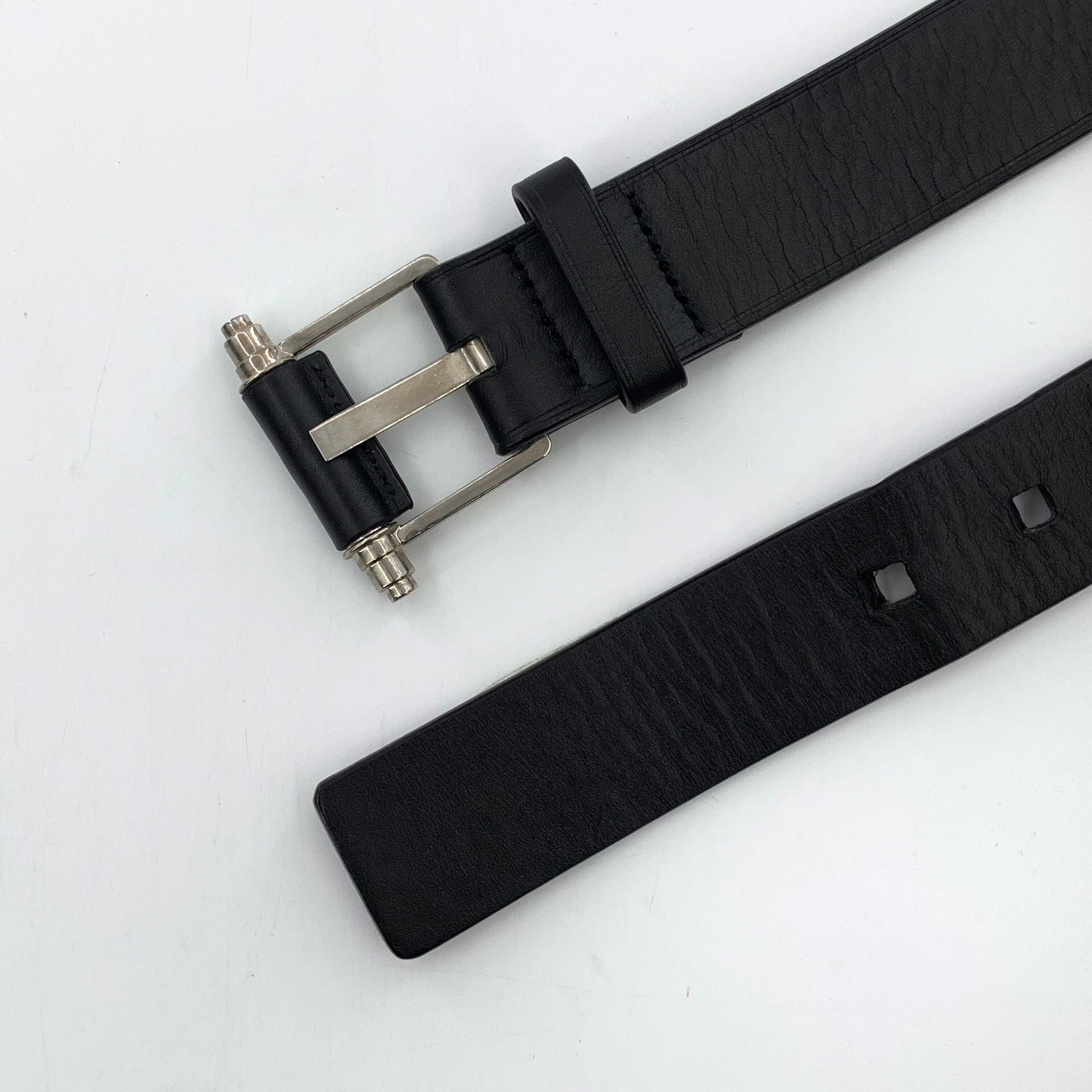 Givenchy Givenchy Smooth Buckle Leather Belt 42 Size 42 - 6 Thumbnail