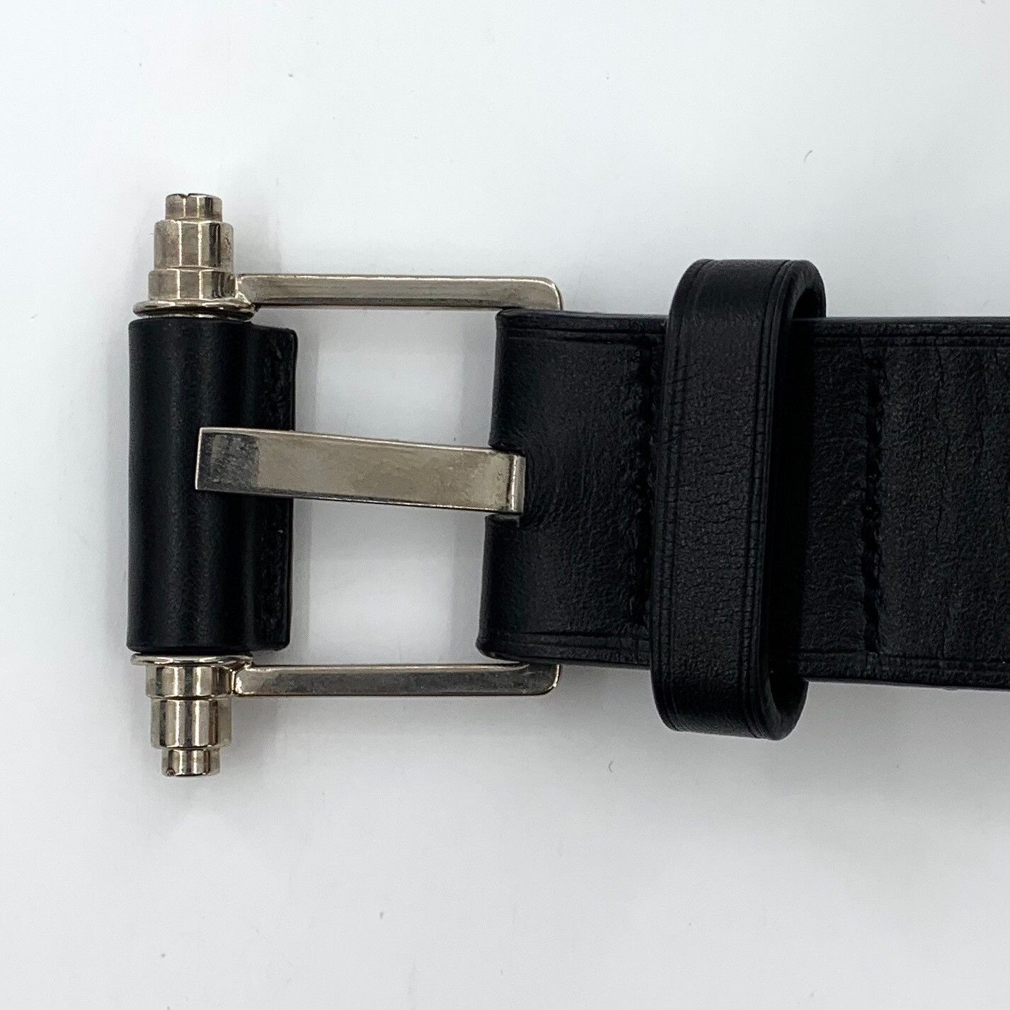 Givenchy Givenchy Smooth Buckle Leather Belt 42 Size 42 - 8 Thumbnail
