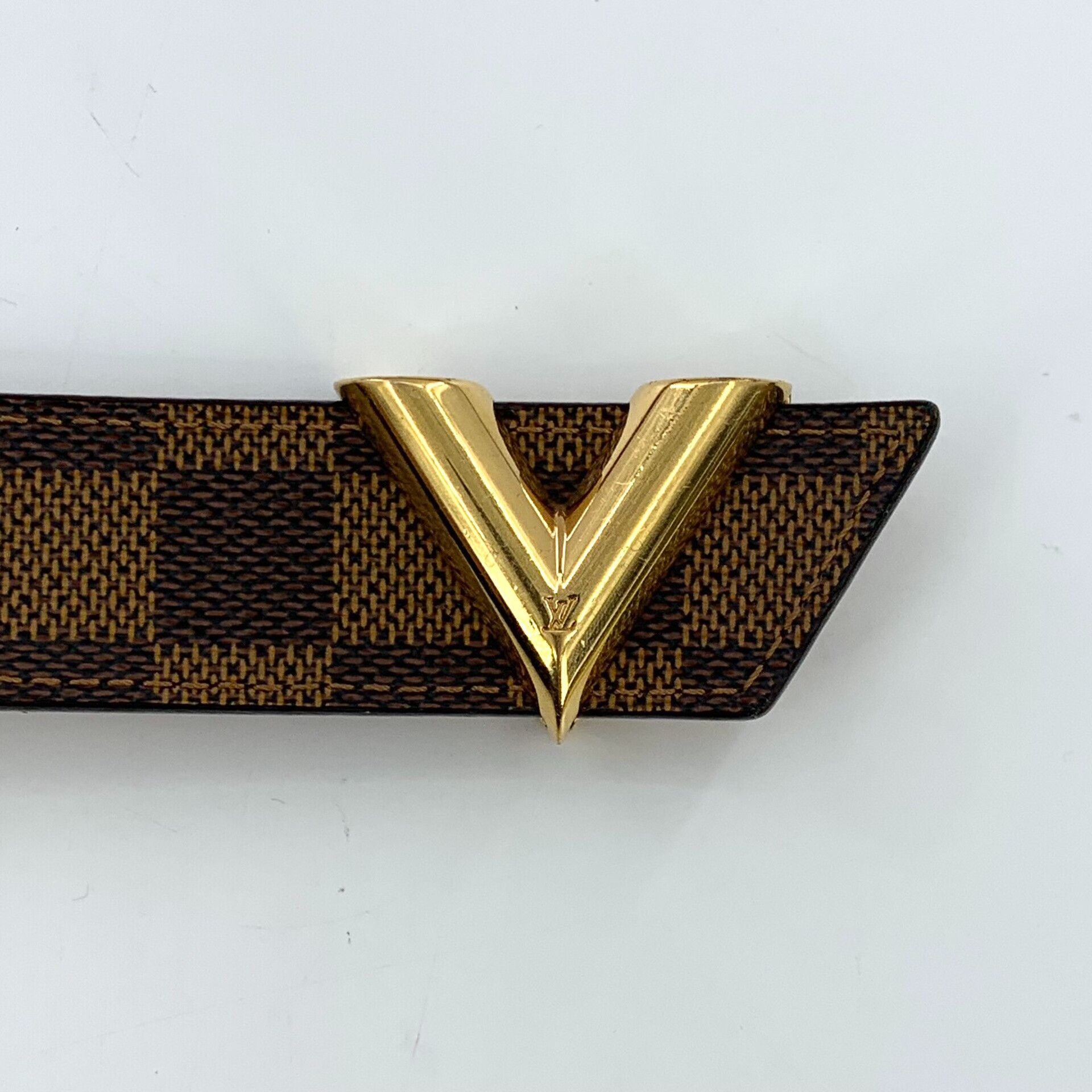 Louis Vuitton Louis Vuitton Damier Ebene Essential V Belt 38 Size 38 - 8 Thumbnail