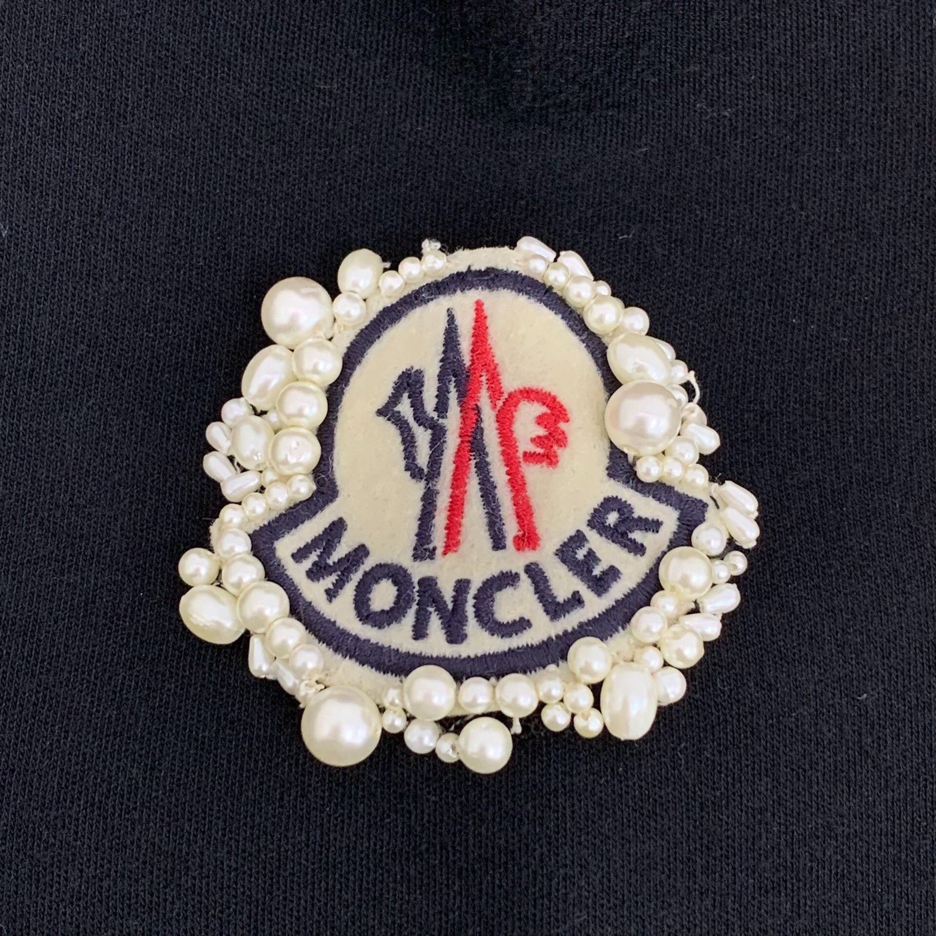 Moncler Moncler x Simone Rocha Pearl Embellished Sweatshirt IT 42 Size M / US 6-8 / IT 42-44 - 6 Thumbnail