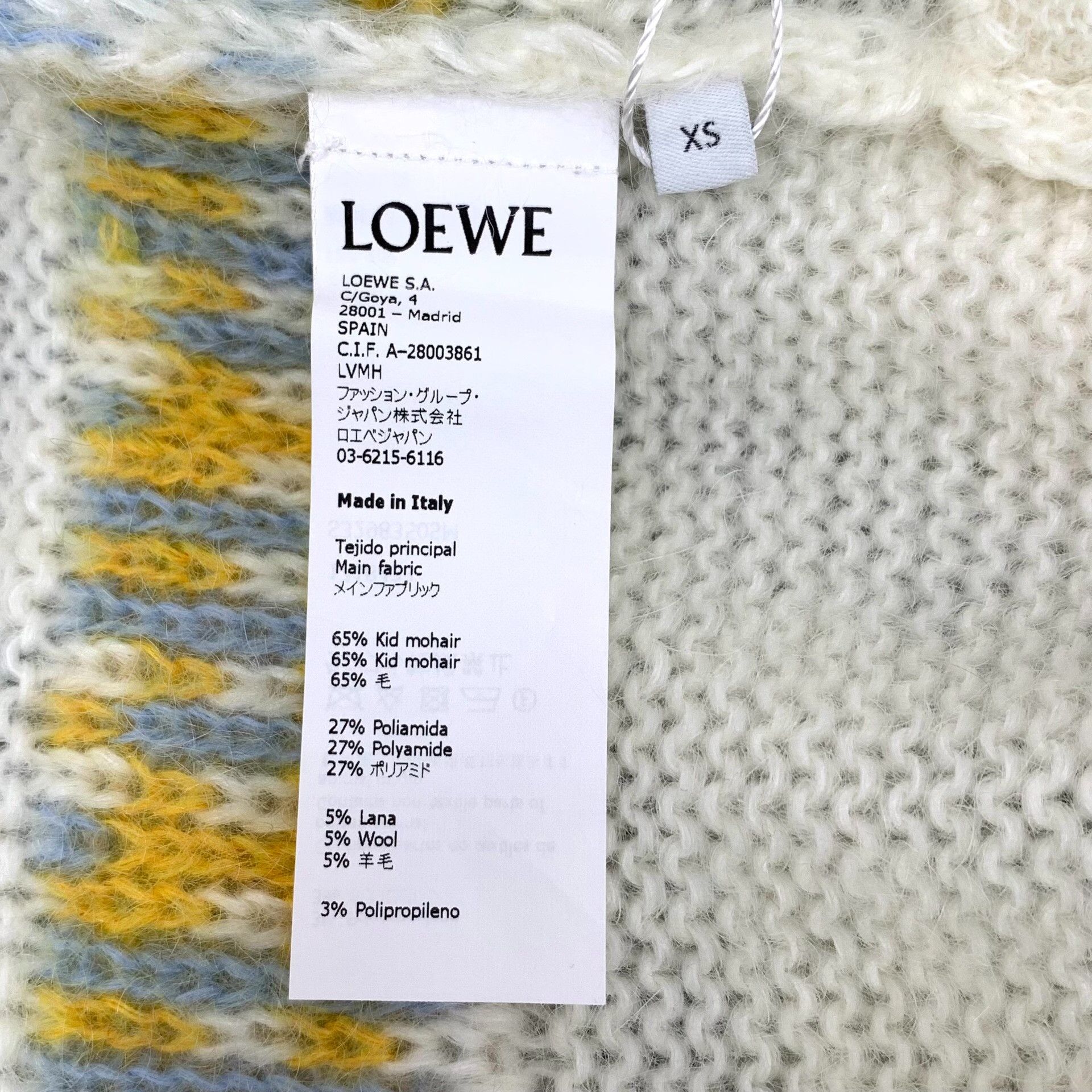 Loewe Loewe Deer Intarsia Mohair Cardigan XS Size XS / US 0-2 / IT 36-38 - 7 Thumbnail