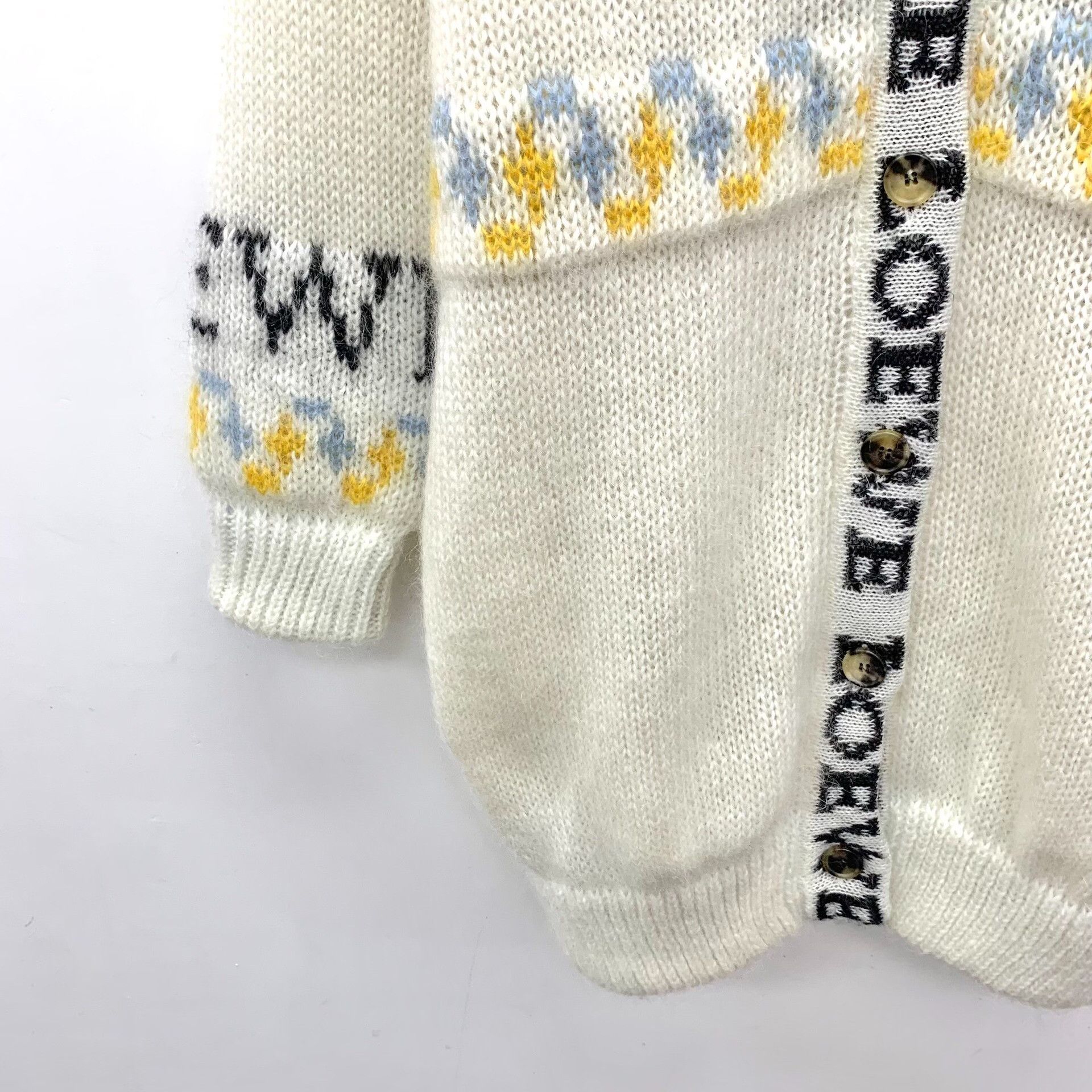 Loewe Loewe Deer Intarsia Mohair Cardigan XS Size XS / US 0-2 / IT 36-38 - 5 Thumbnail